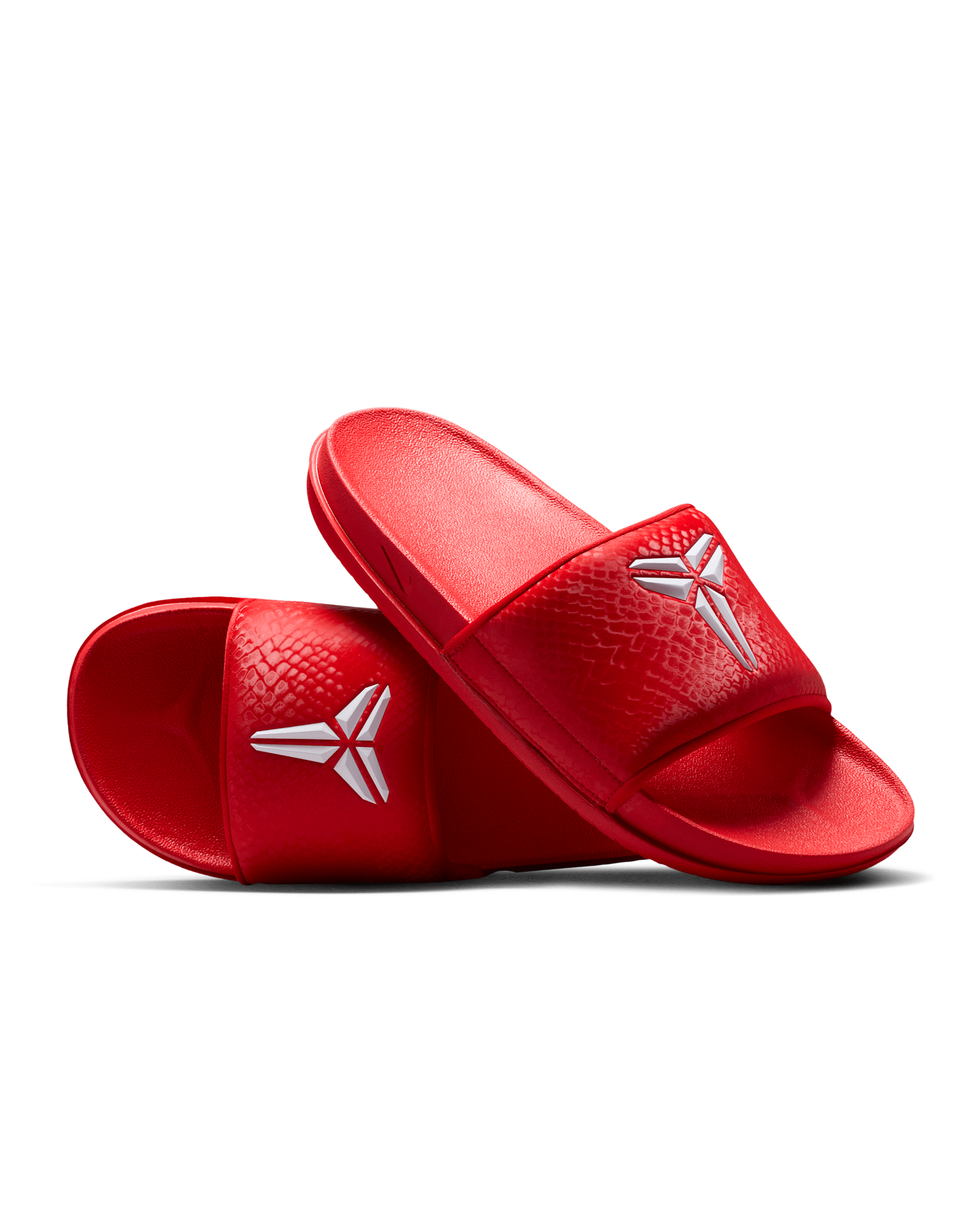 Kobe Offcourt Men's Slides - University Red/White