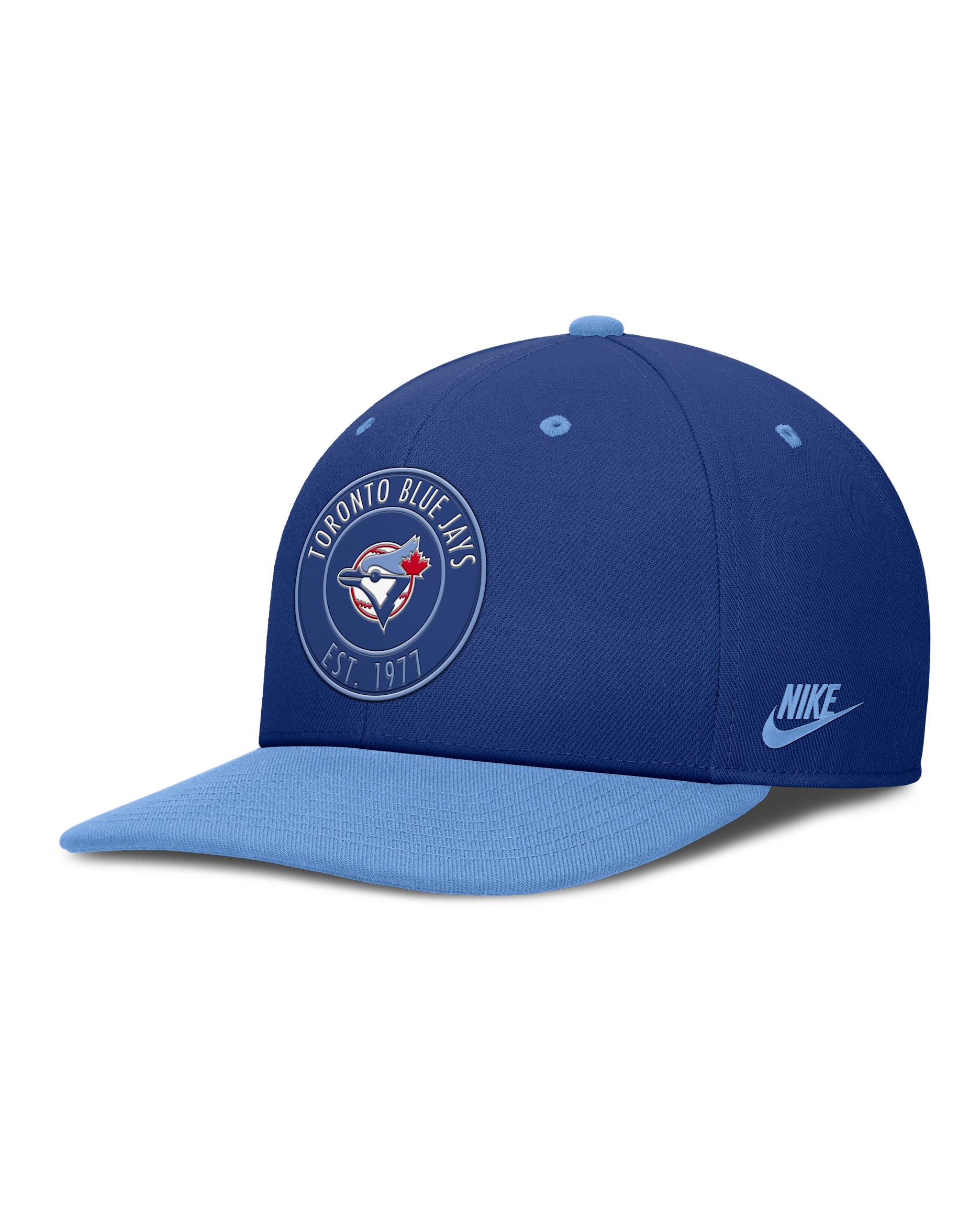 Toronto Blue Jays Cooperstown Pro Men's Nike Dri-FIT MLB Adjustable Hat - Rush Blue
