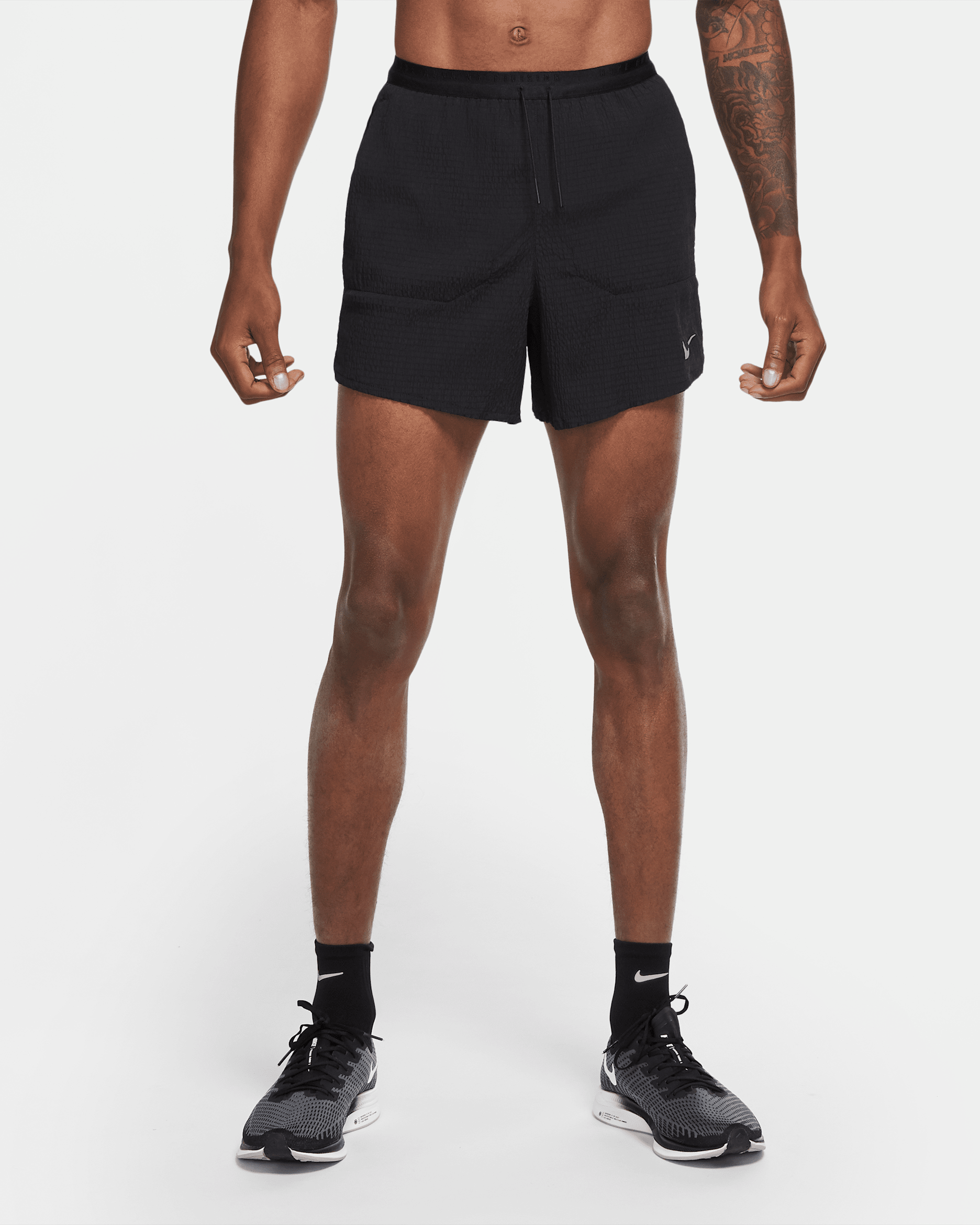 Nike Flex Stride Run Division Men's Running Shorts - Black/Black