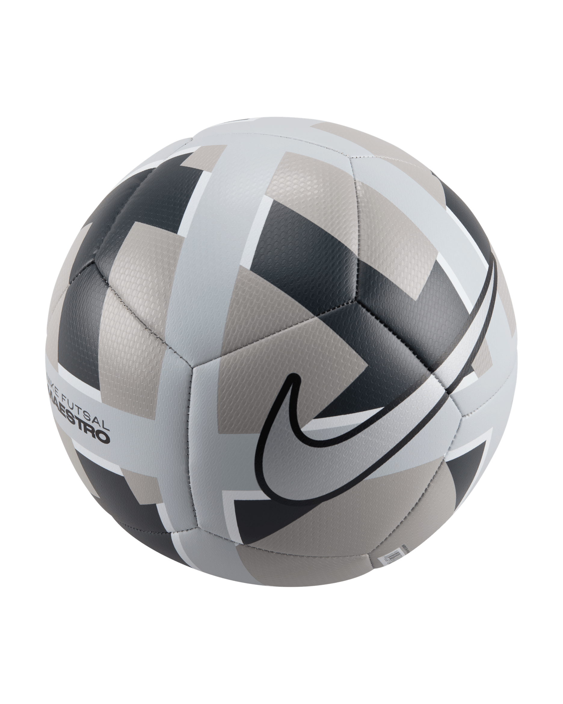 Nike Maestro futsal bal - Light Smoke Grey/Zwart/Metallic Silver