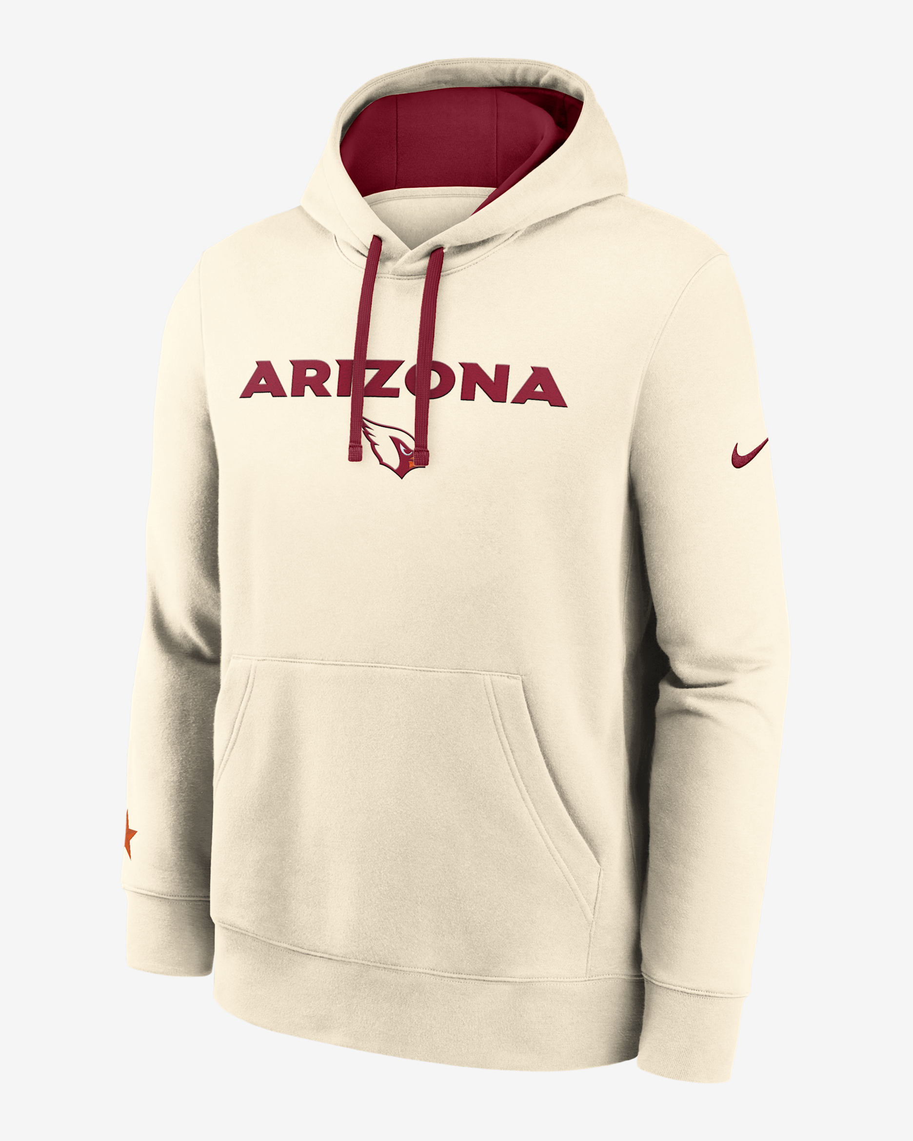 Arizona Cardinals Rivalries Collection Club Men's Nike NFL Pullover Hoodie - Natural