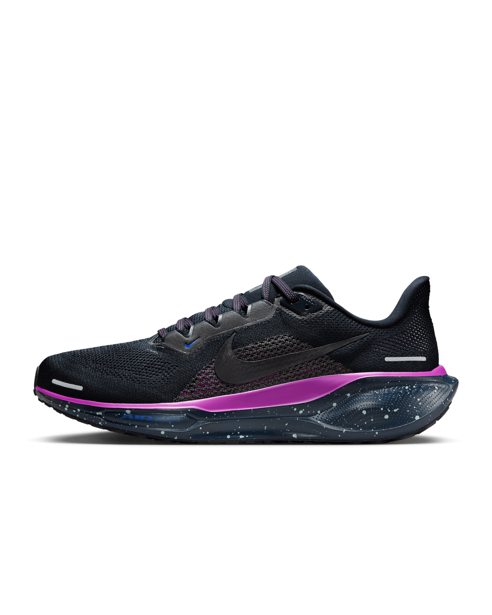 Nike Pegasus 41 SE Erkek Yol Koşu Ayakkabısı - Dark Obsidian/Hyper Violet/Anthracite/Siyah