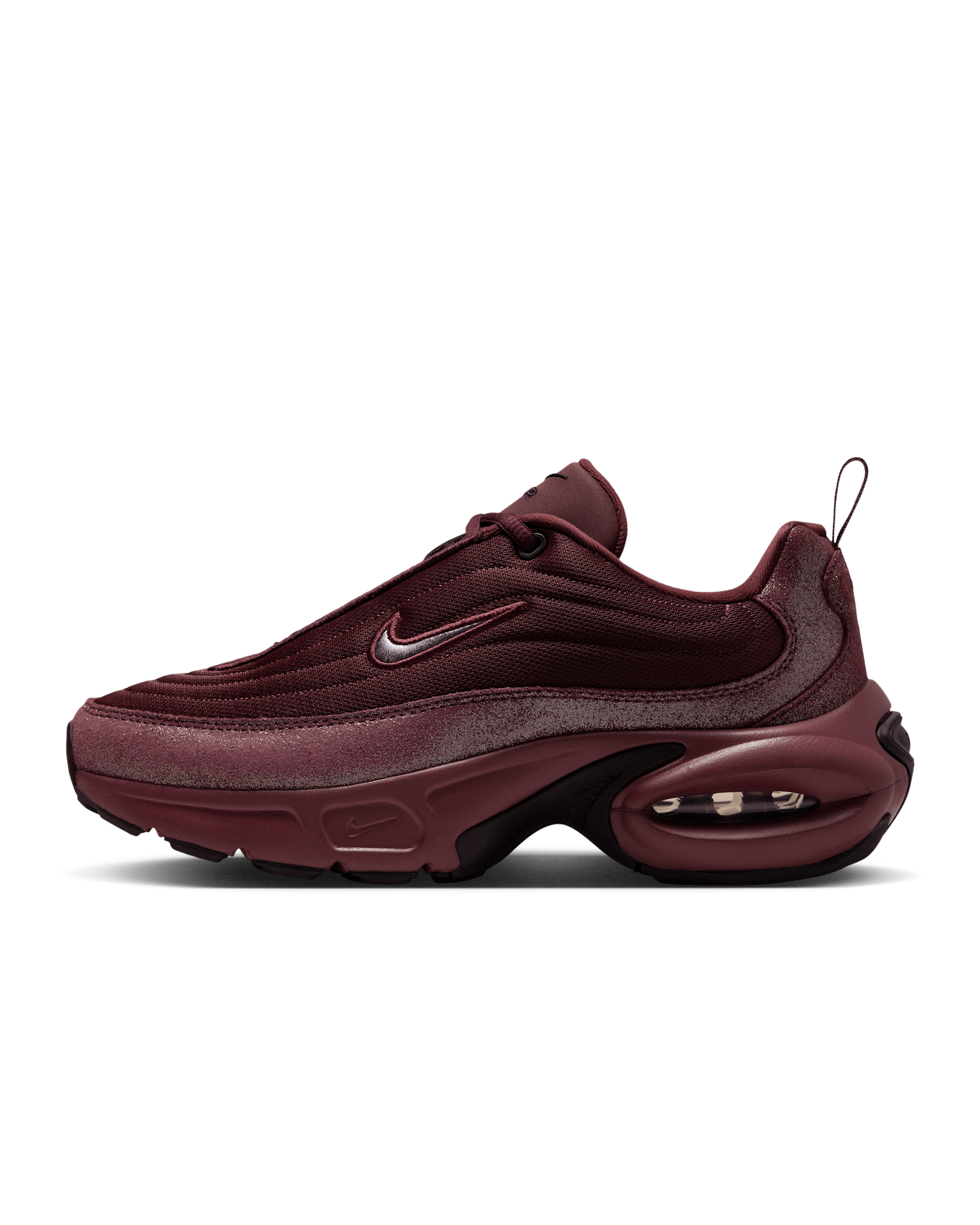 Chaussure Nike Air Max Portal SE pour femme - Burgundy Crush/Noir/Metallic Dark Grey