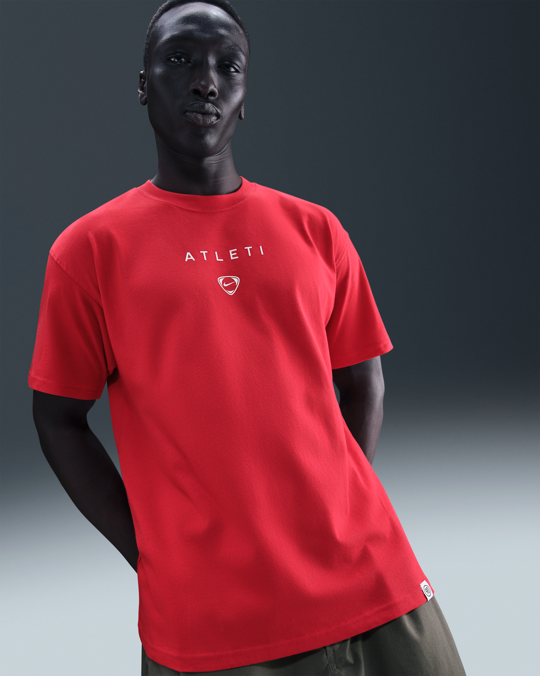 Atlético Madrid Men's Nike Total 90 Football T-Shirt - Sport Red