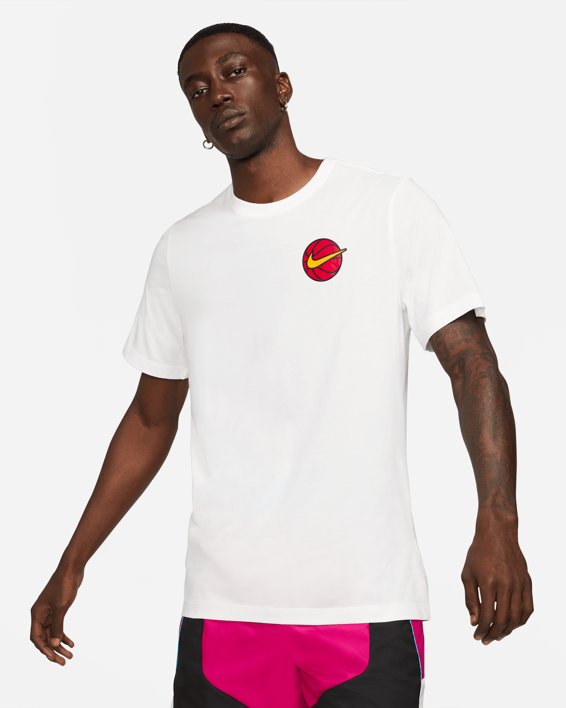 Nike Dri-FIT Men's Basketball T-Shirt - White