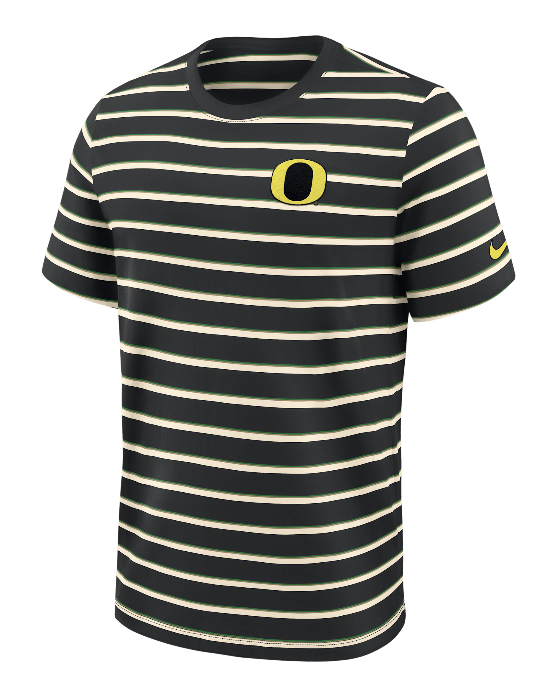 Oregon Athletic Prep Legacy Summit Stripe Men's Nike College T-Shirt - Black