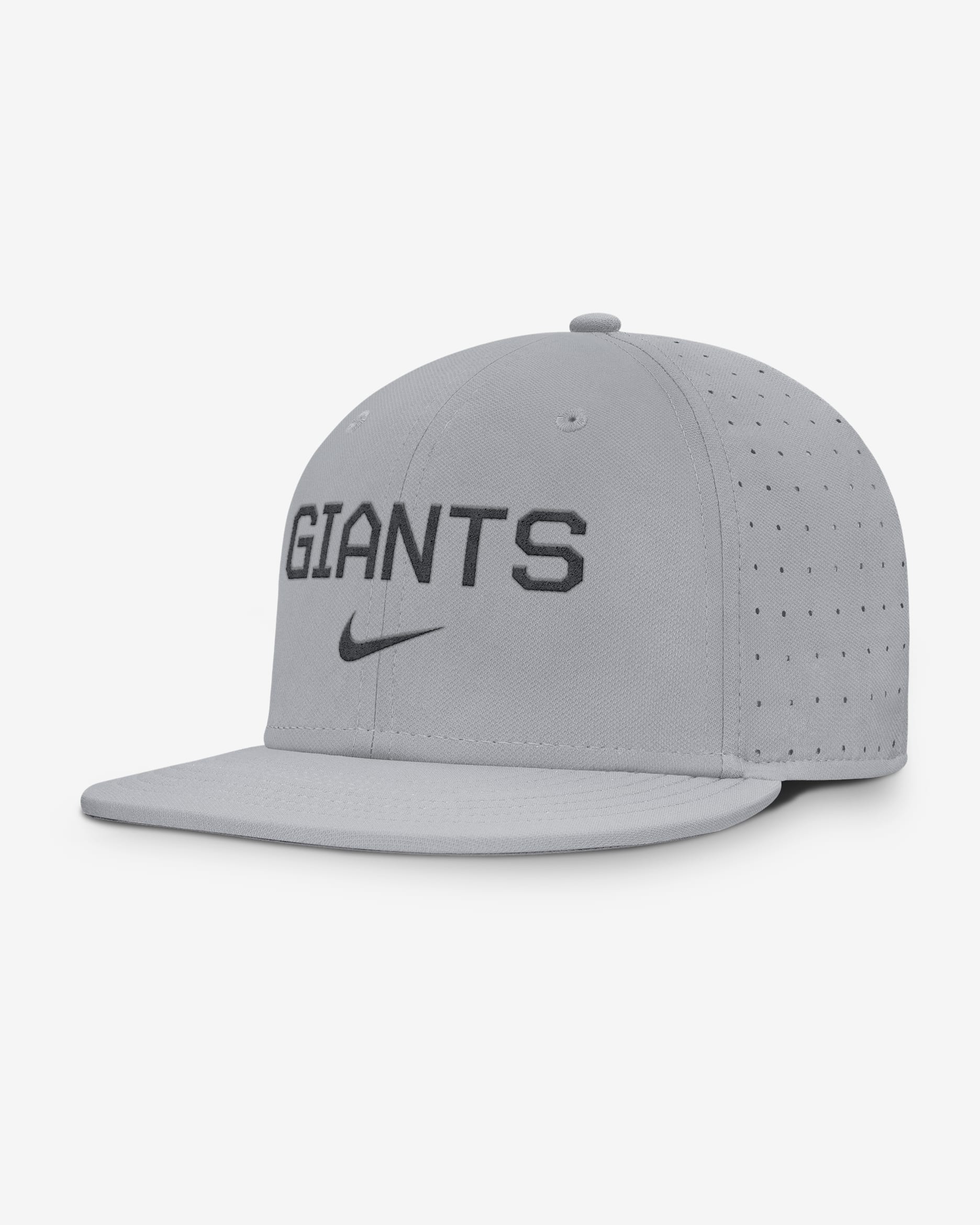 San Francisco Giants True Men’s Nike AeroBill MLB Fitted Hat - Grey