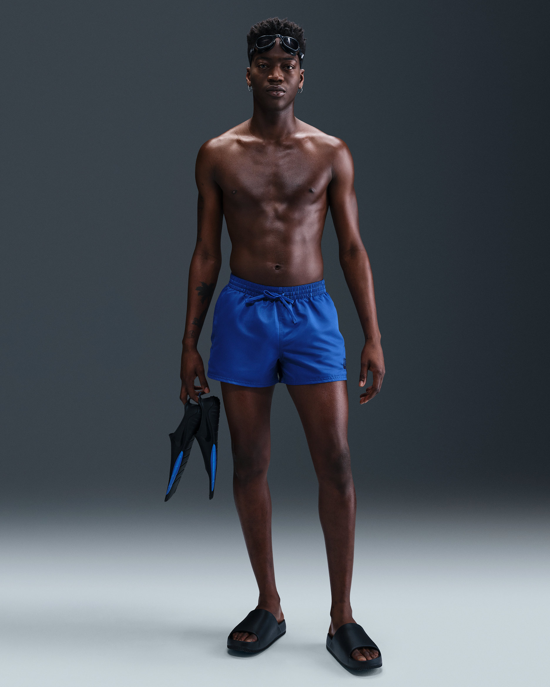 Nike Swim Essential Men's 3" Volley Shorts - Game Royal