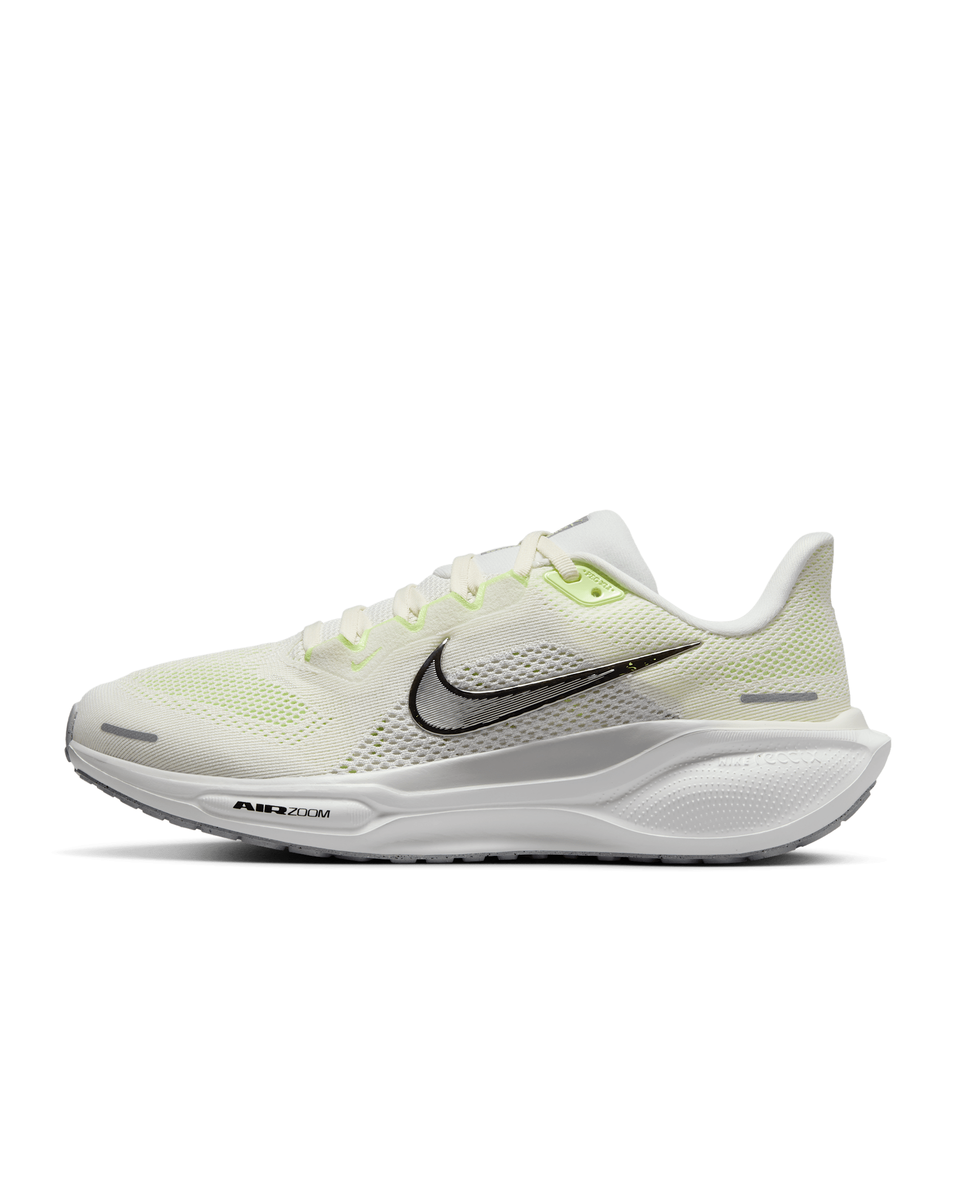 Nike Pegasus 41 Kadın Yol Koşu Ayakkabısı - Sail/Photon Dust/Barely Volt/Metallic Silver
