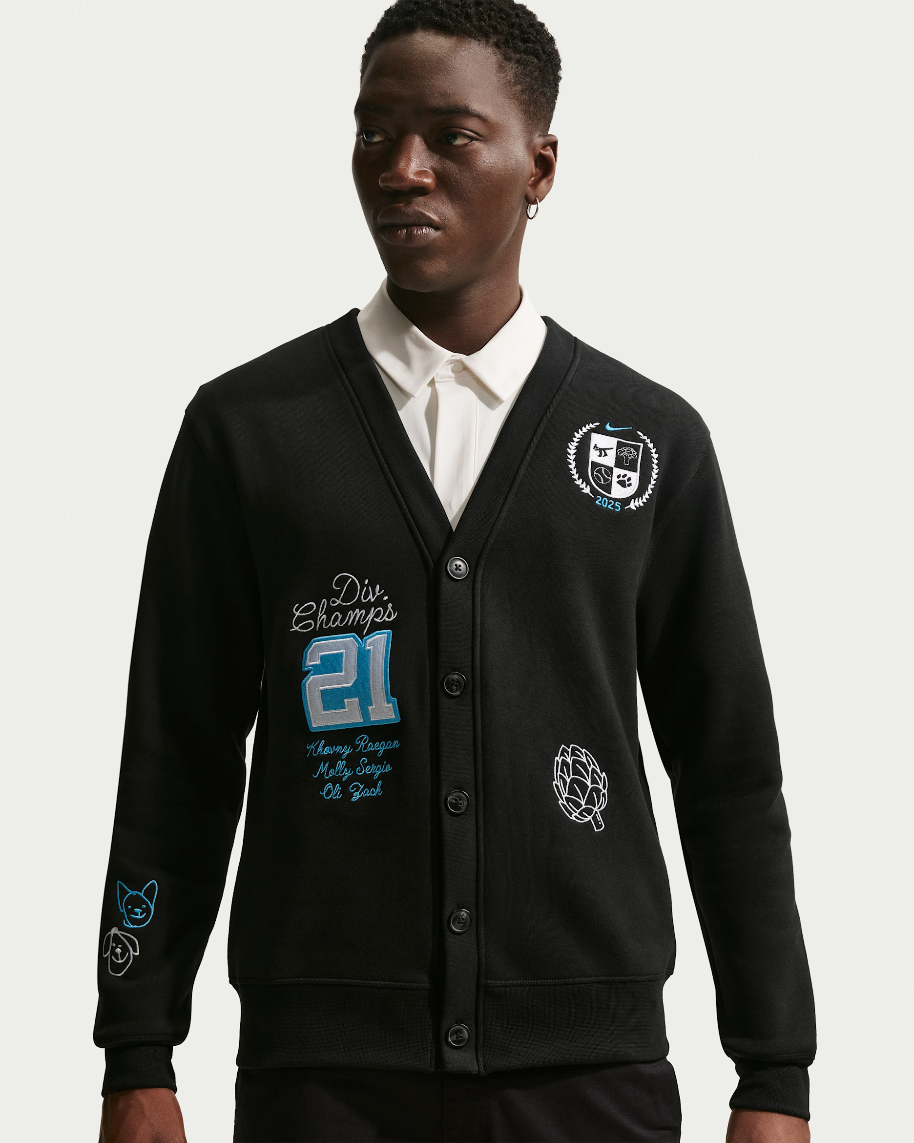 Nike Club x Doernbecher Freestyle Men's Cardigan - Black