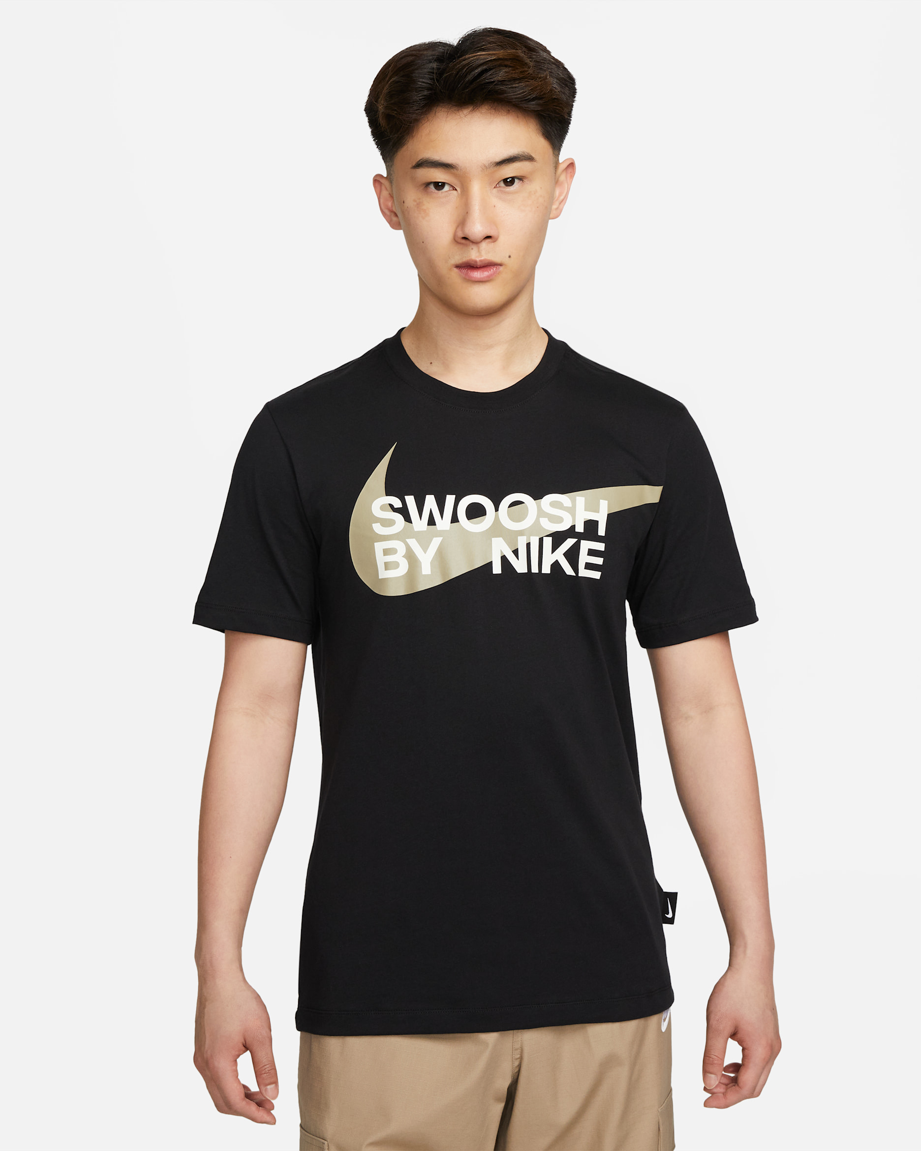Nike Sportswear 男款 T 恤 - 黑色