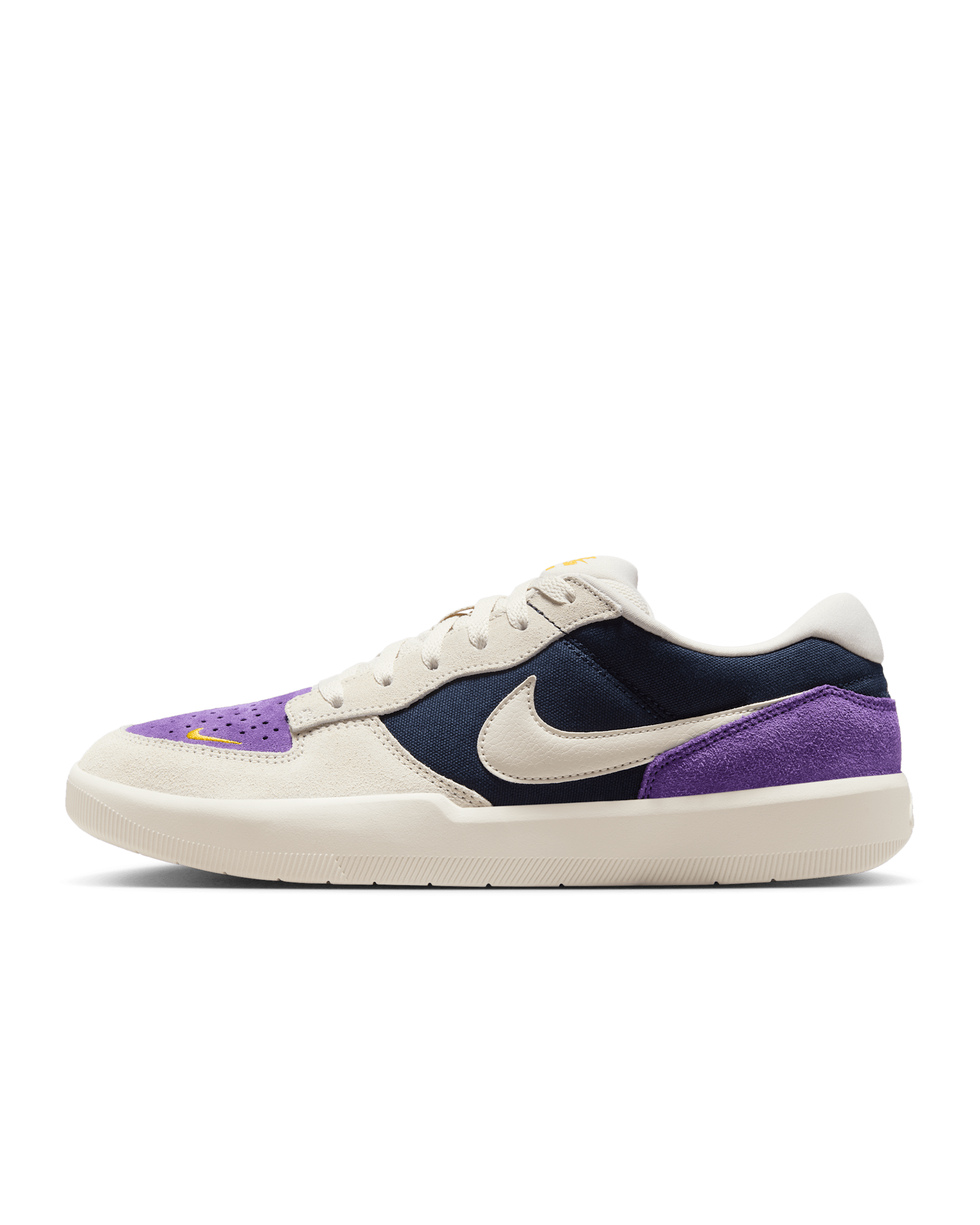 Nike SB Force 58 Skate Shoes - Obsidian/Wild Grape/Phantom/Light Orewood Brown