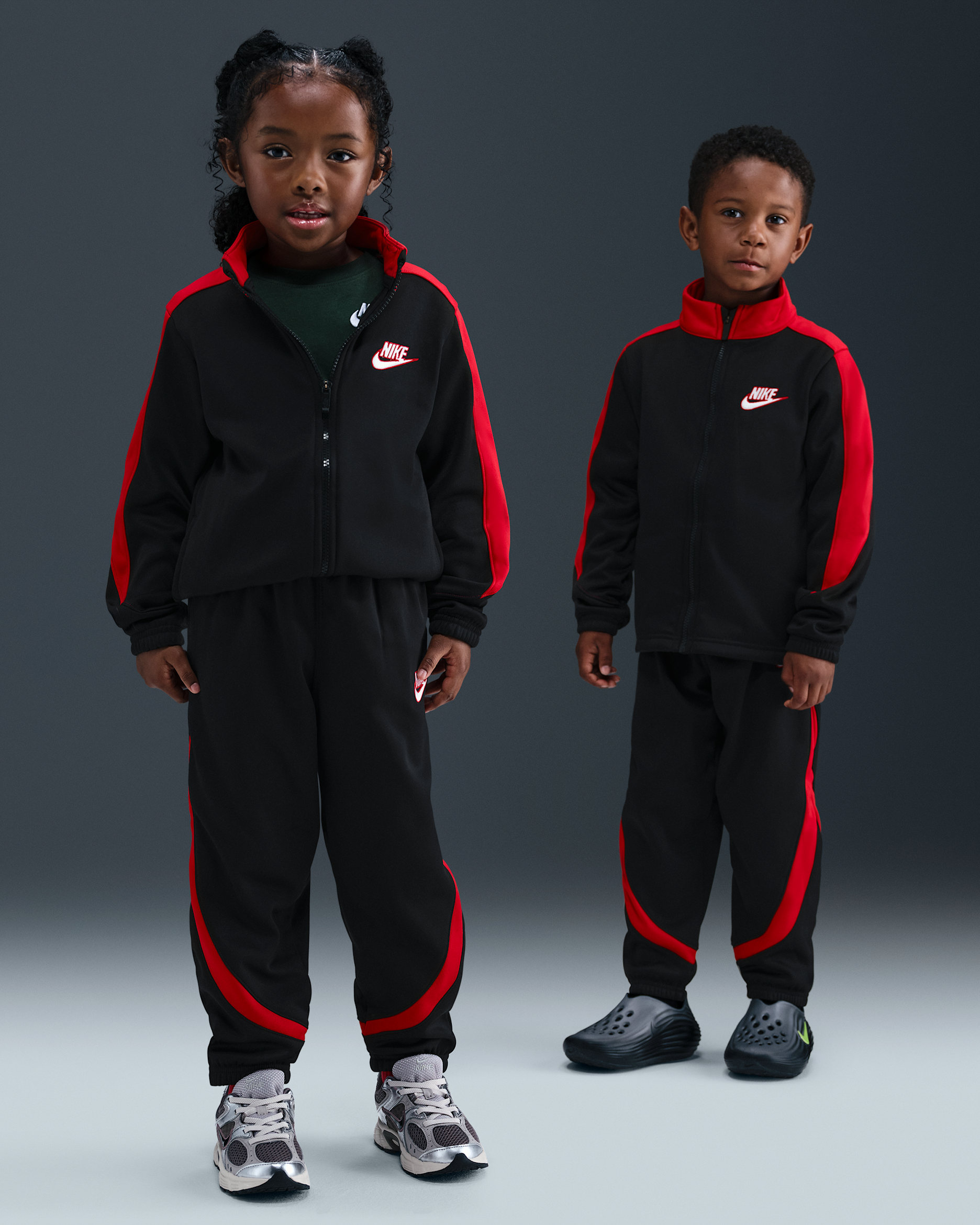Nike Little Kids' 2-Piece Propus Colorblocked Set - Black