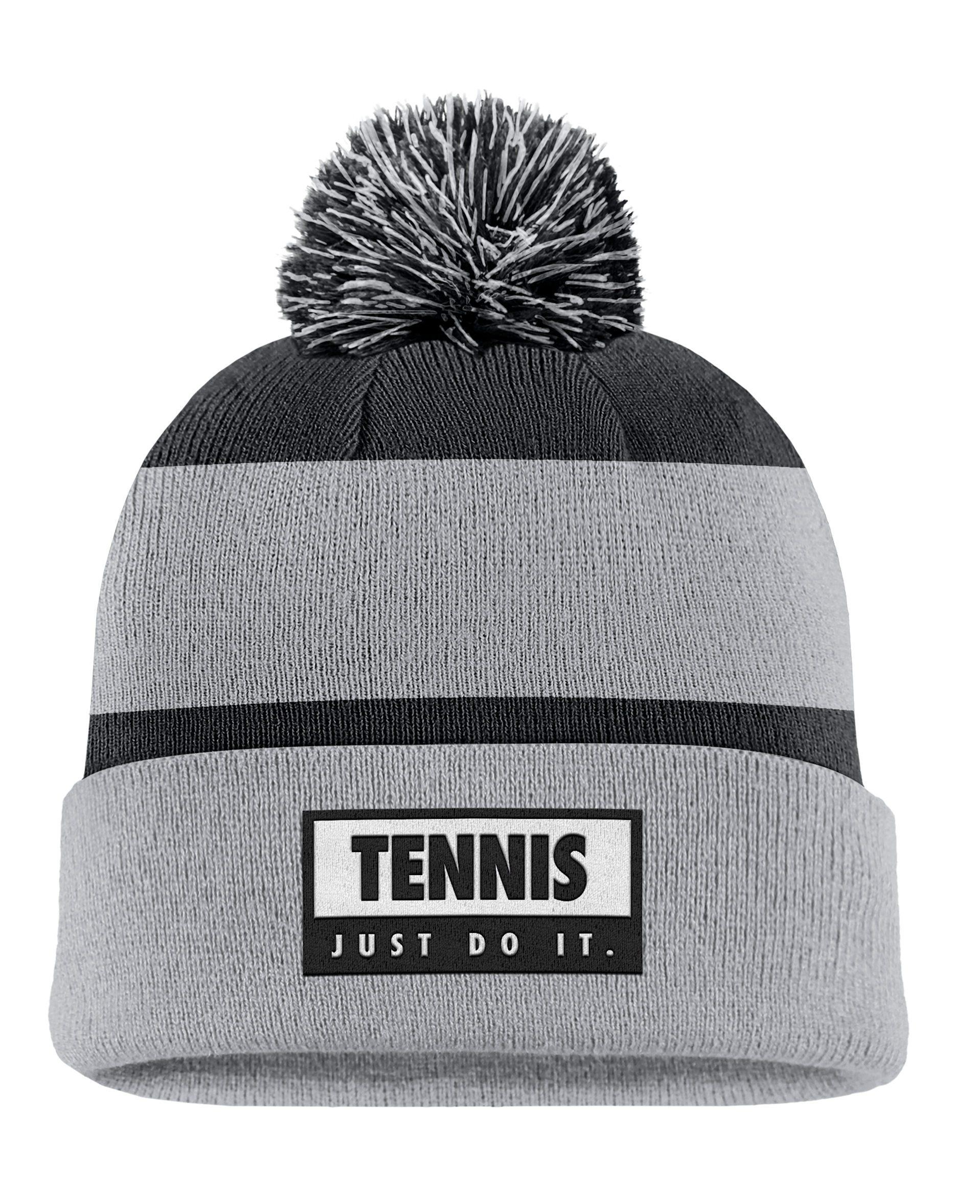 Nike Swoosh Peak Tennis Beanie - Wolf Grey