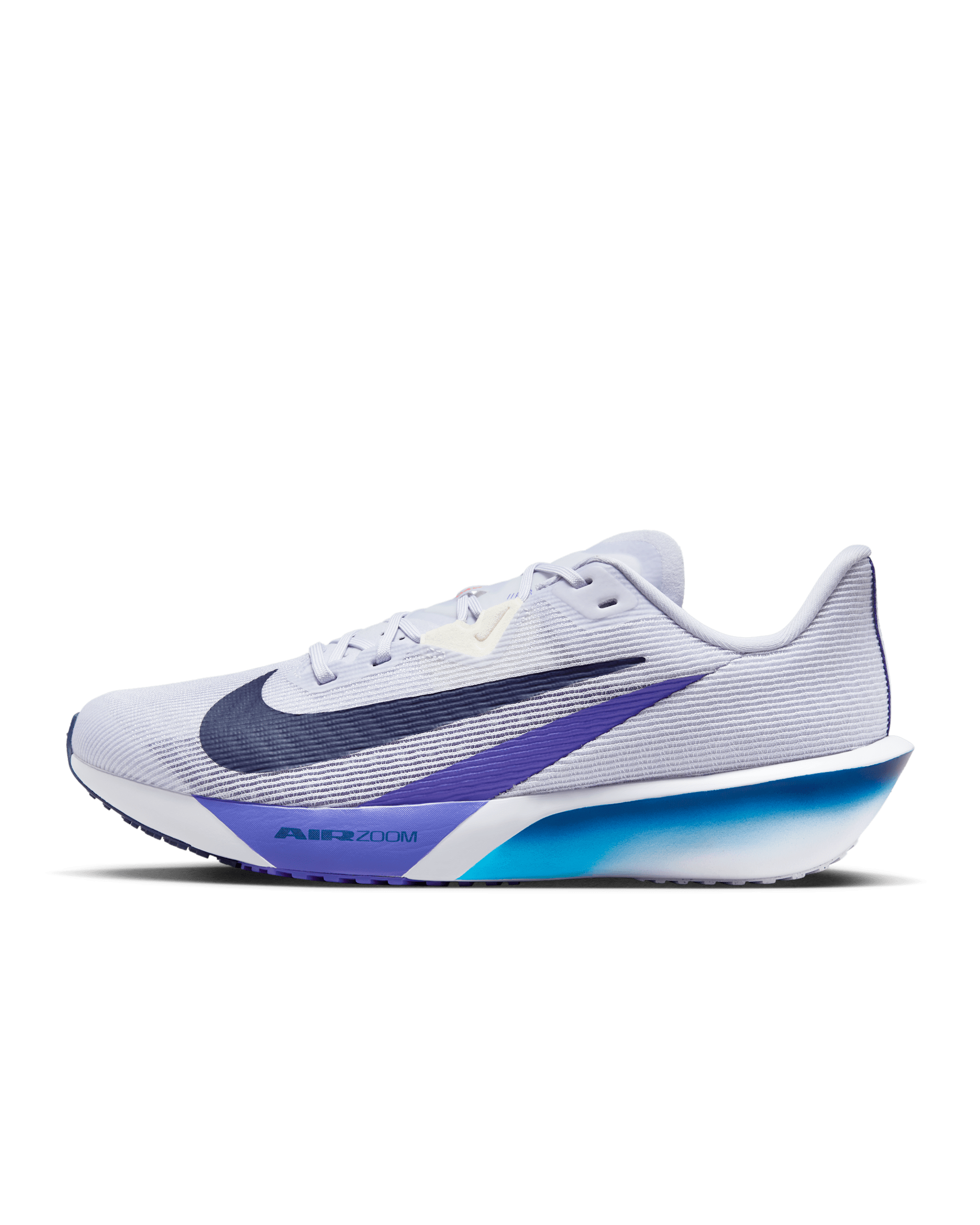 Tenis de carrera en pavimento para hombre Nike Zoom Rival Fly 4 - Fantasma/Violeta persa/Azul báltico/Azul vacío