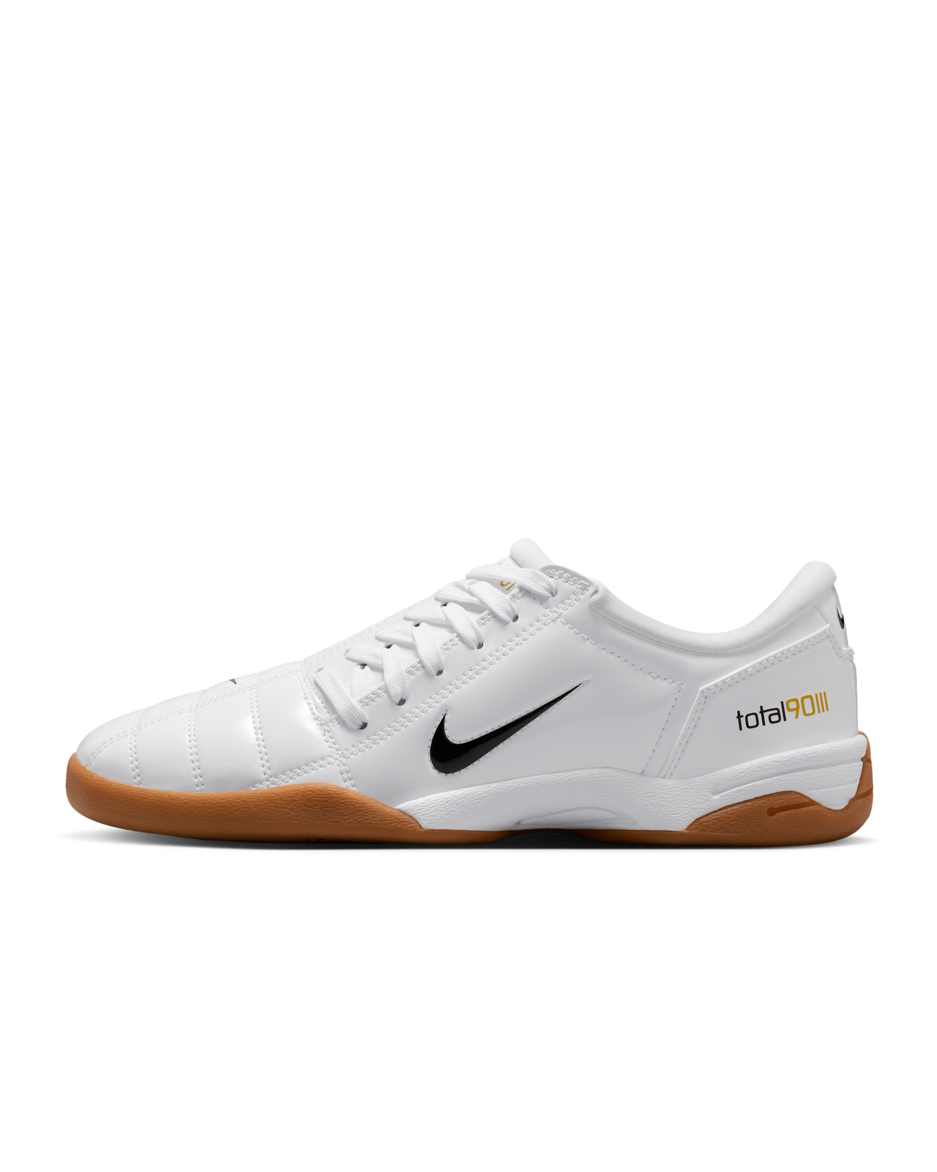 Nike Total 90 Women's Shoes - White/White/Metallic Gold/Black