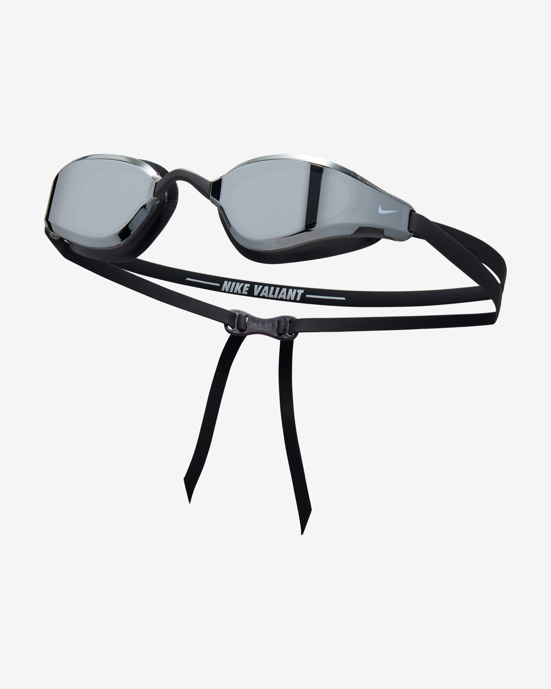 Goggles espejados Nike Swim Valiant - Negro/Blanco