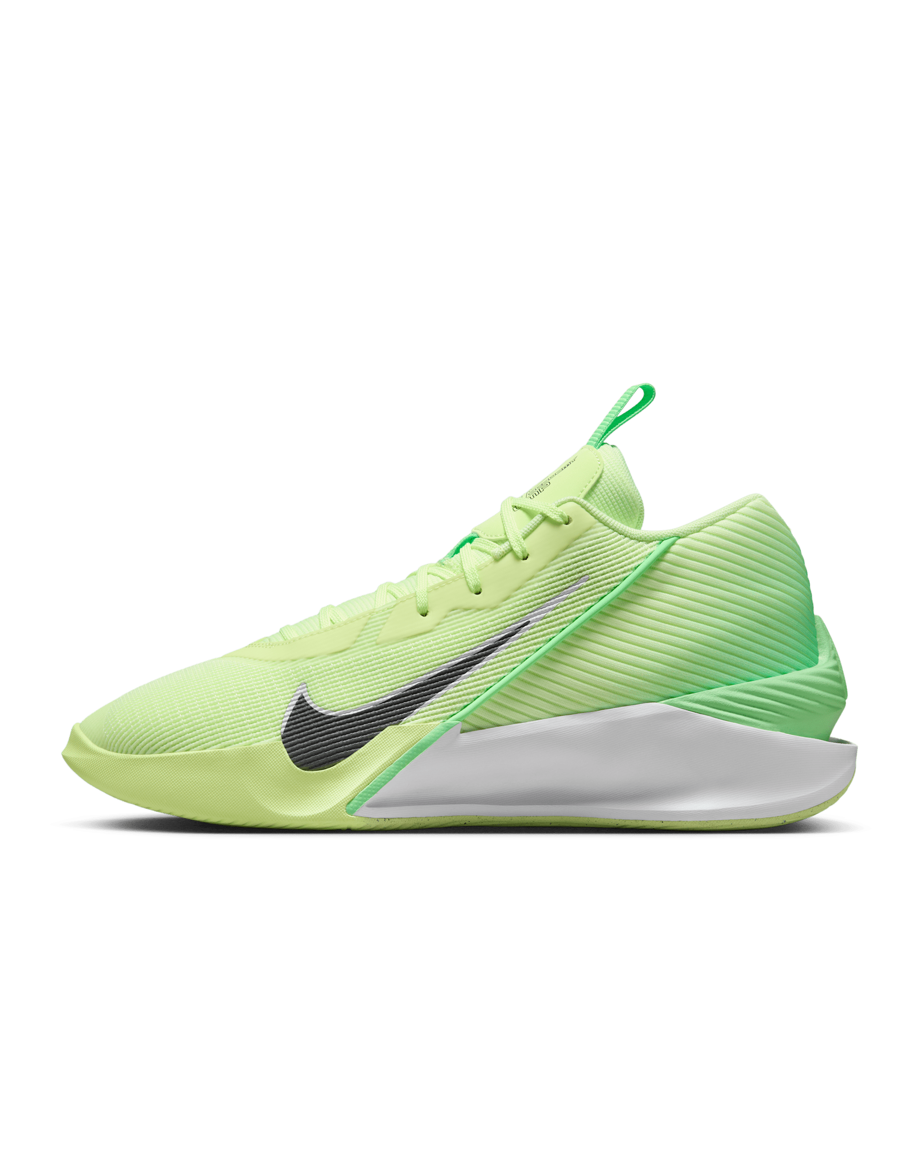 Nike G.T. Jump Academy Basketball Shoes - Barely Volt/Illusion Green/White/Iron Grey