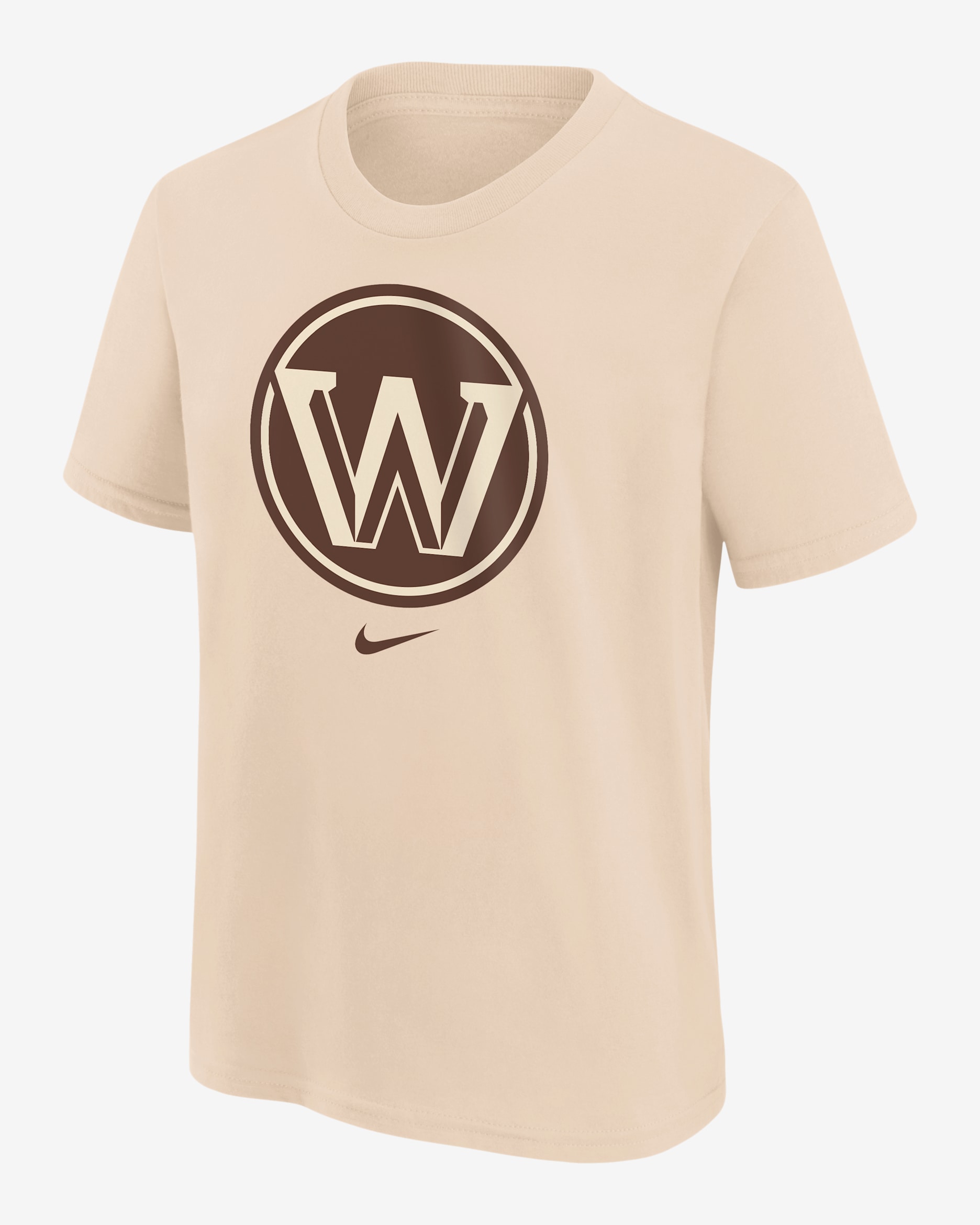 Playera de manga corta para niños talla grande Golden State Warriors Essential City Edition - Natural