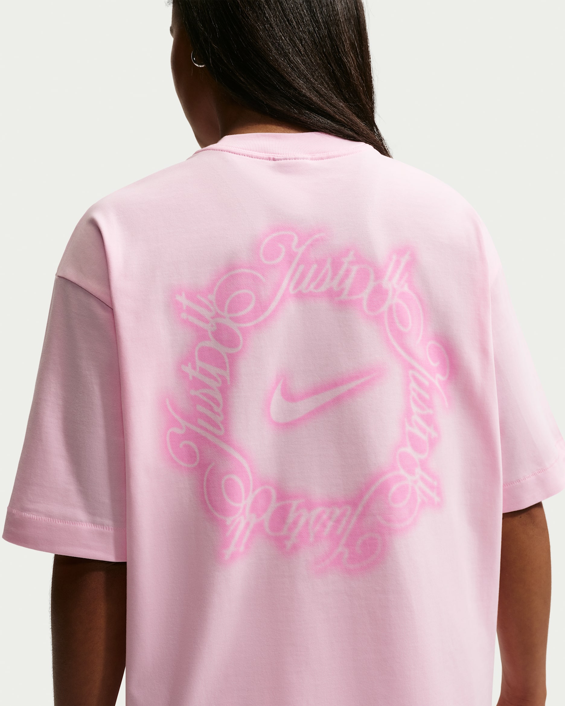 Nike Sportswear Women's Oversized T-Shirt - Pink Foam