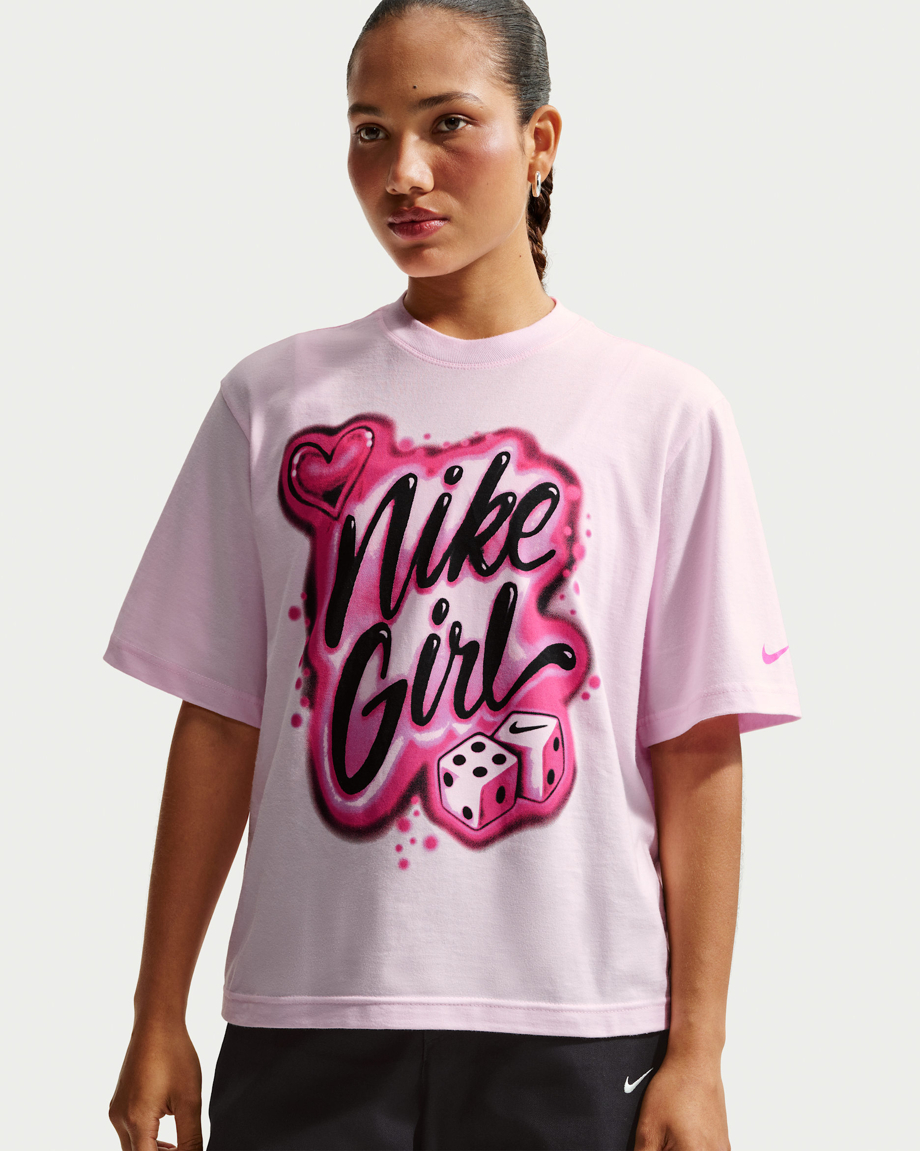 Nike Sportswear Essentials Women's Boxy T-Shirt - Pink Foam