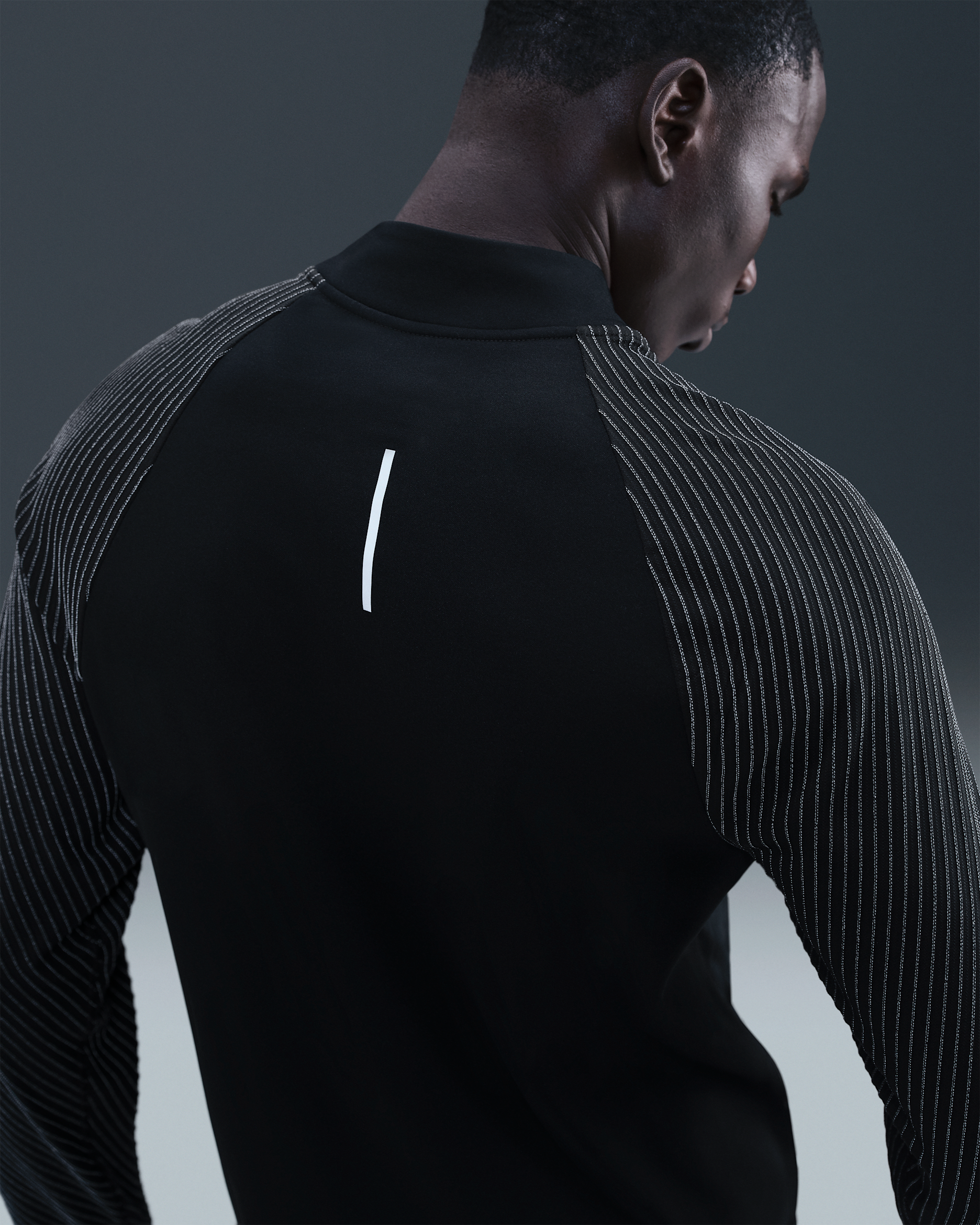 Nike Men's Dri-FIT 1/2-Zip Running Top with Reflective Accents
