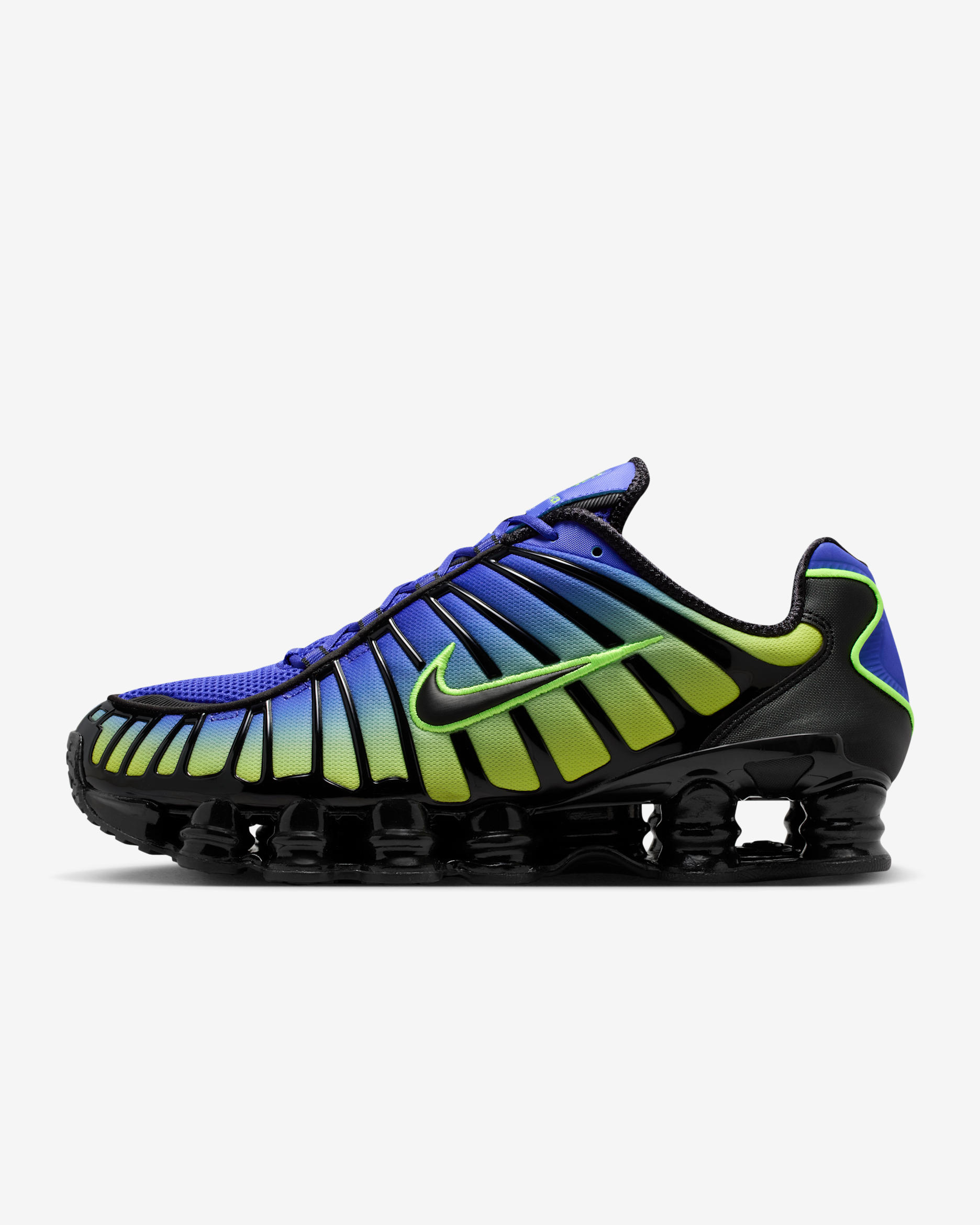 Tenis para hombre Nike Shox TL - Lapislázuli/Hielo volt/Negro