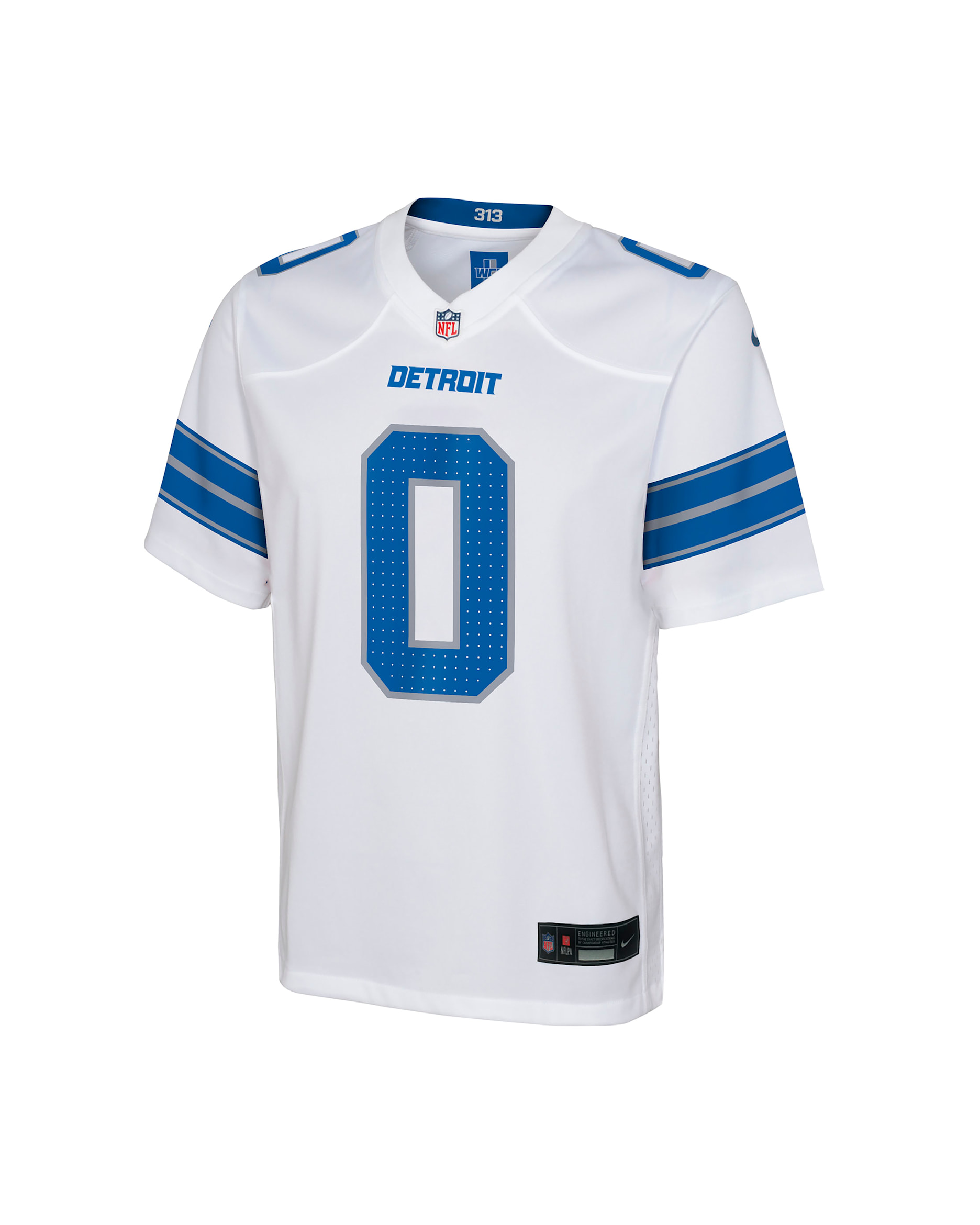 Jahmyr Gibbs Detroit Lions Big Kids' Nike NFL Game Jersey - White