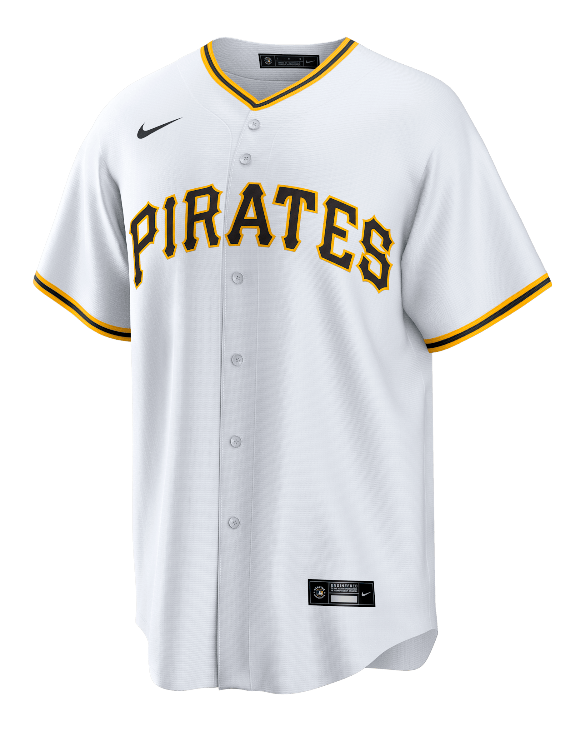 Bryan Reynolds Pittsburgh Pirates Men's Nike MLB Replica Jersey - White