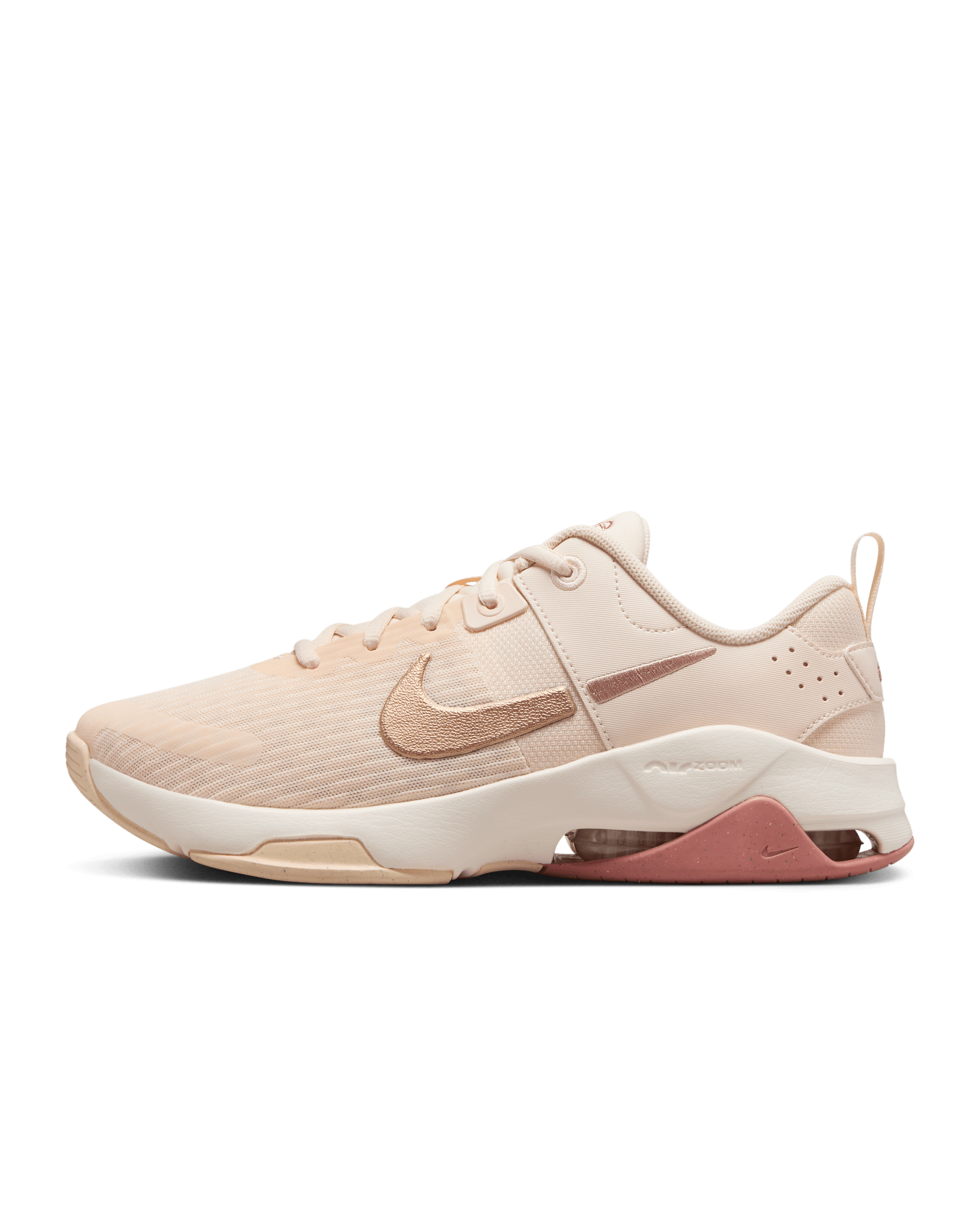 Nike Zoom Bella 6 Women's Workout Shoes - Guava Ice/Pale Ivory/Red Stardust/Metallic Red Bronze