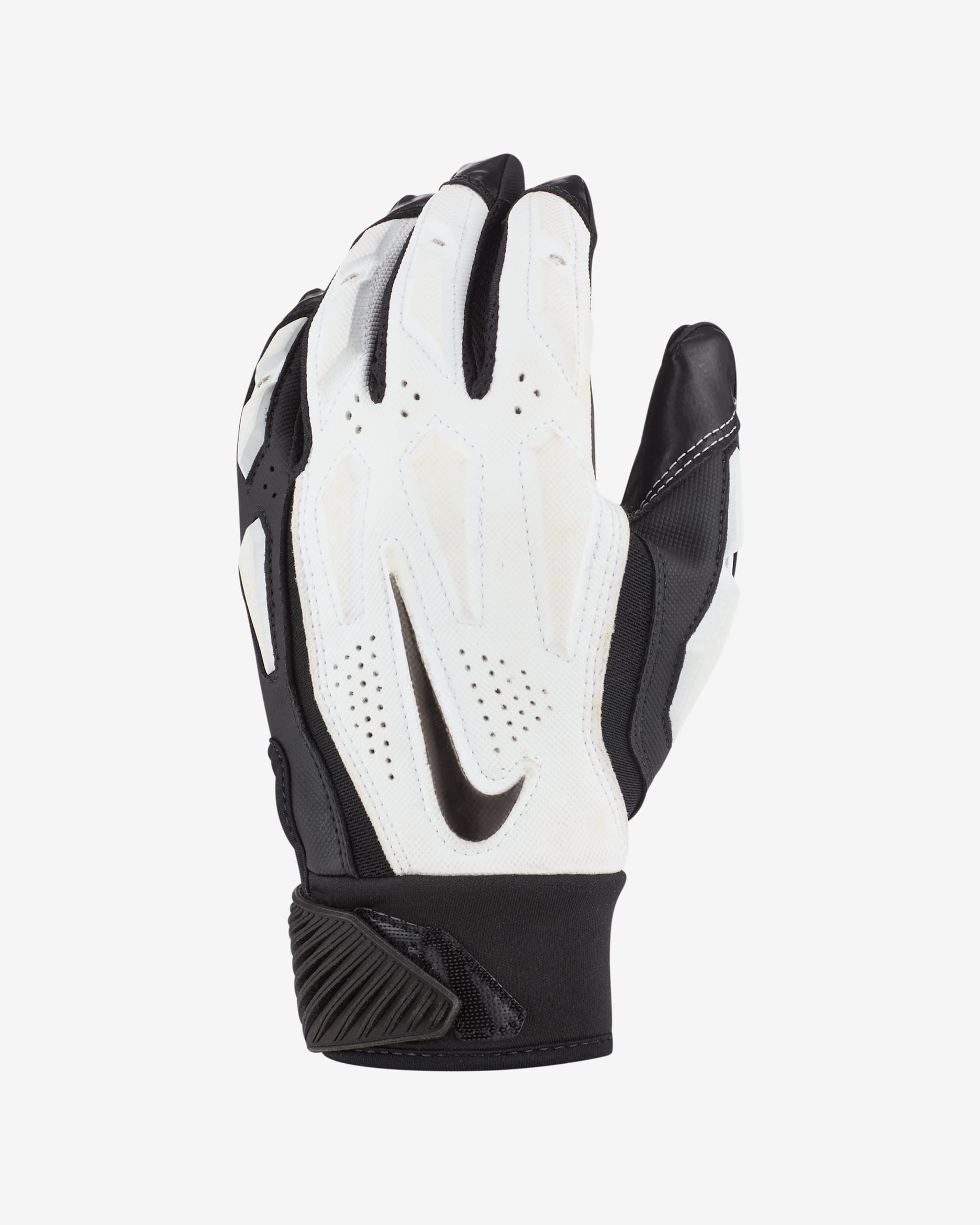 Guantes de fútbol americano para niños Nike D-Tack - Blanco