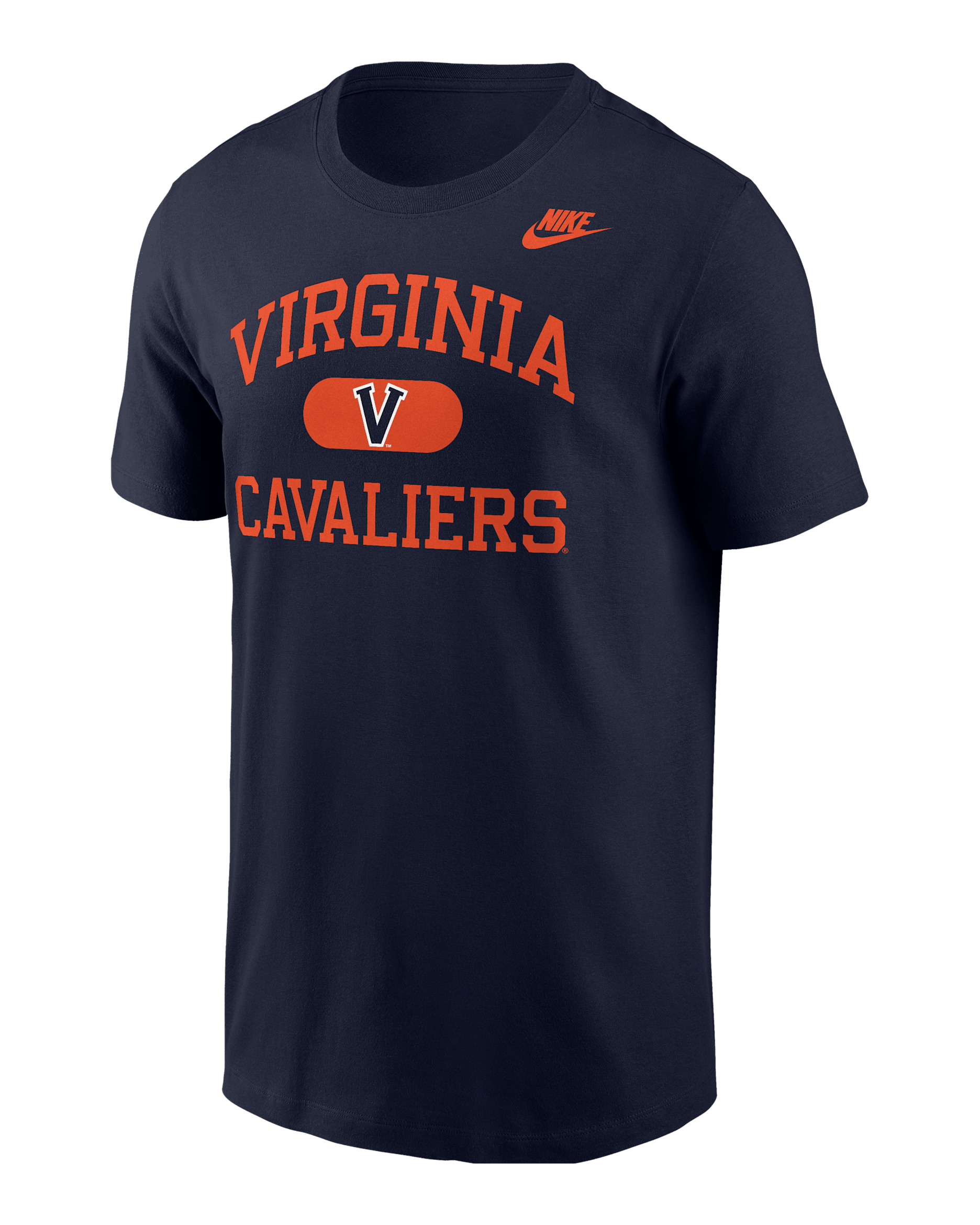 Virginia Cavaliers Men's Nike College T-Shirt - Navy