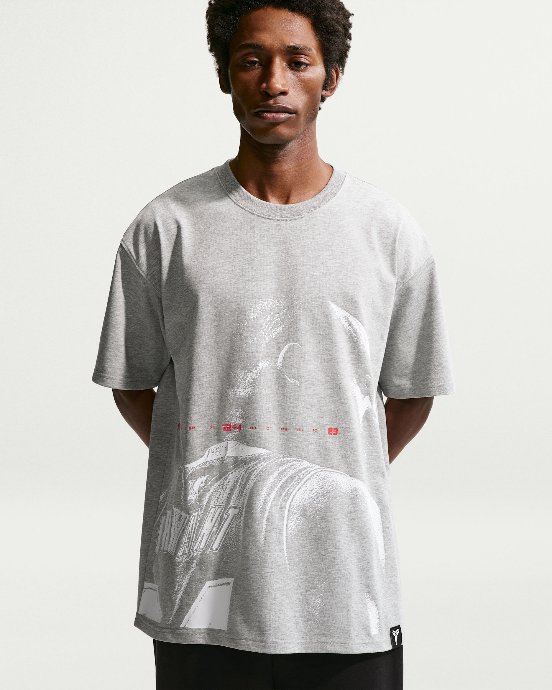 Kobe Men's Dri-FIT Basketball T-Shirt - Dark Grey Heather