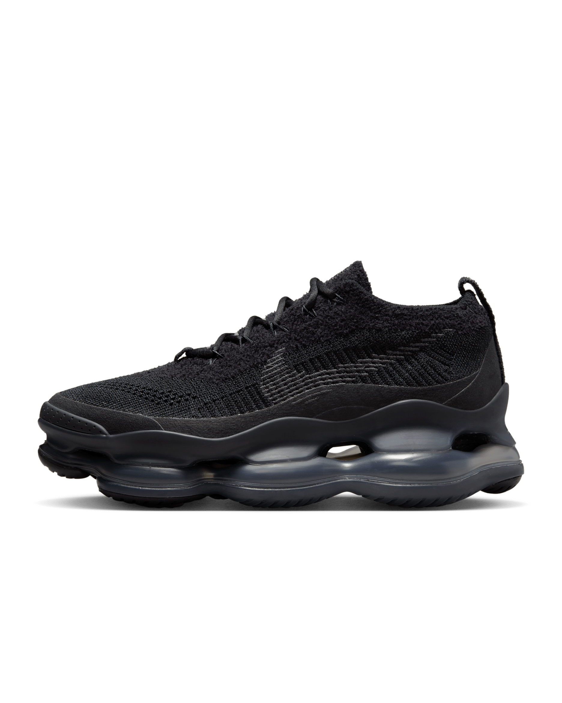 Nike Air Max Scorpion Flyknit 女鞋 - 黑色/黑色/黑色/Anthracite
