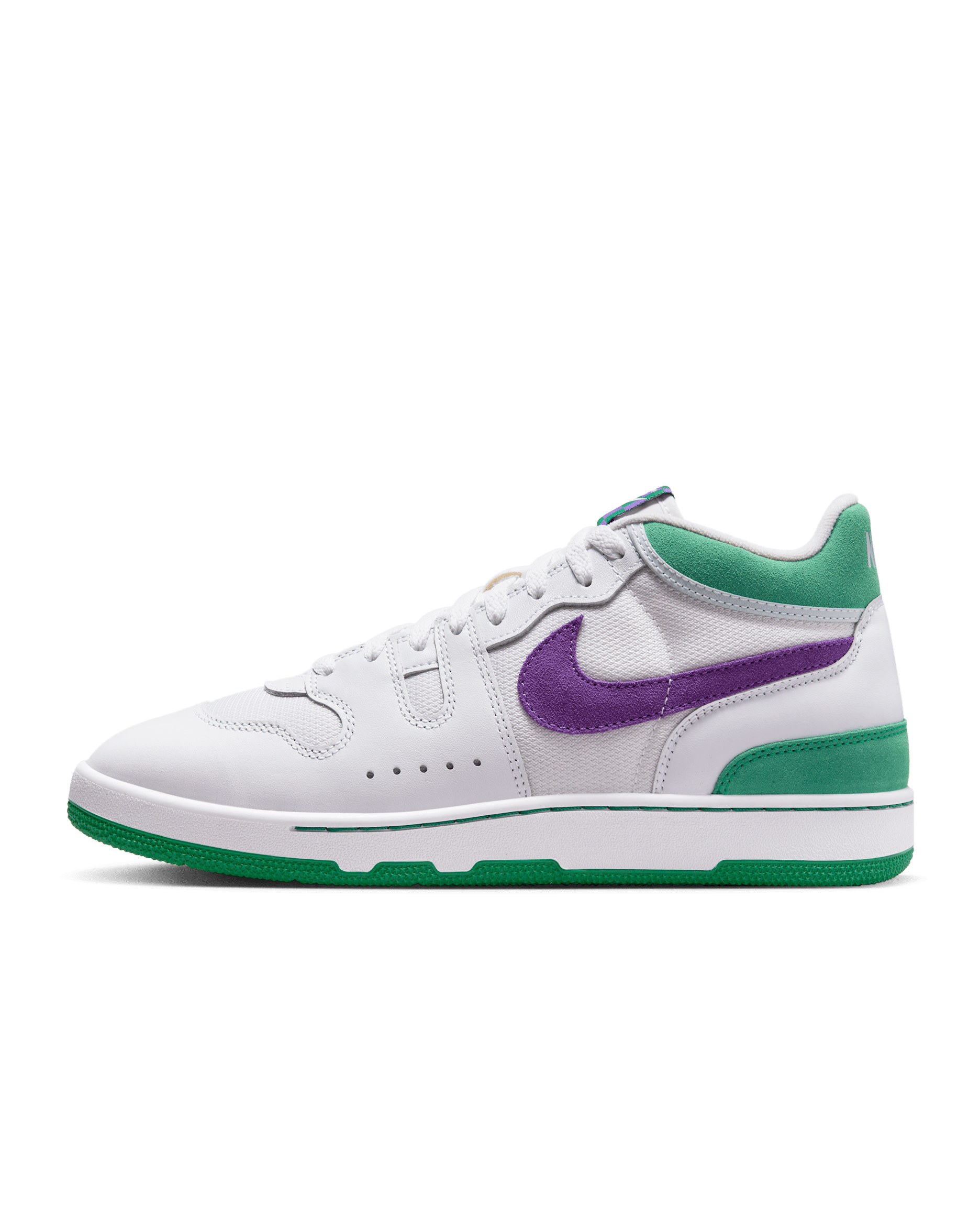 Nike Attack Men's Shoes - White/Court Green/Hyper Grape