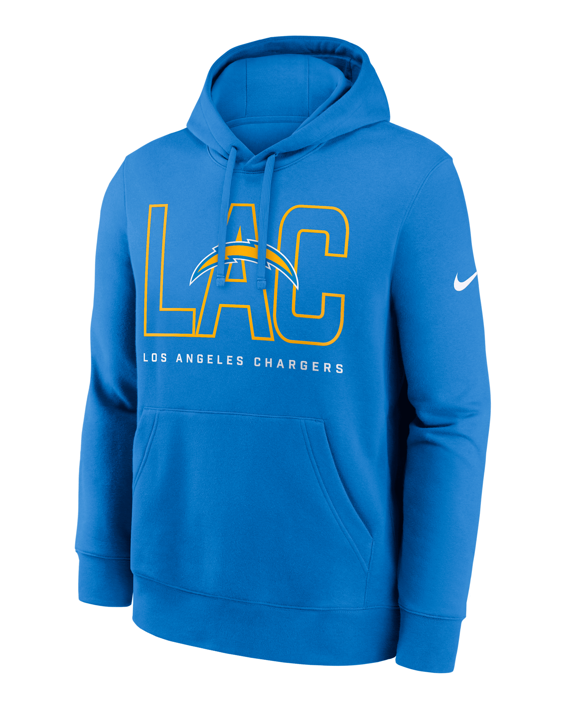 Los Angeles Chargers Busted Play Club Men's Nike NFL Pullover Hoodie - Blue