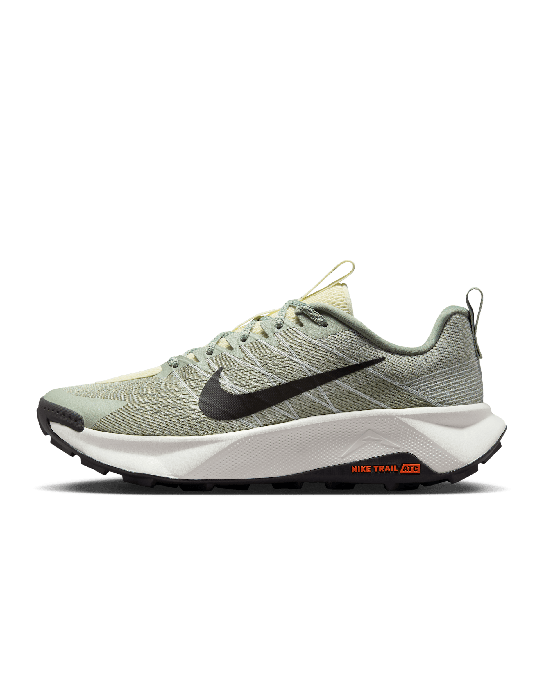 Nike Wildhorse 10 Men's Trail Running Shoes - Jade Horizon/Light Silver/Safety Orange/Medium Ash
