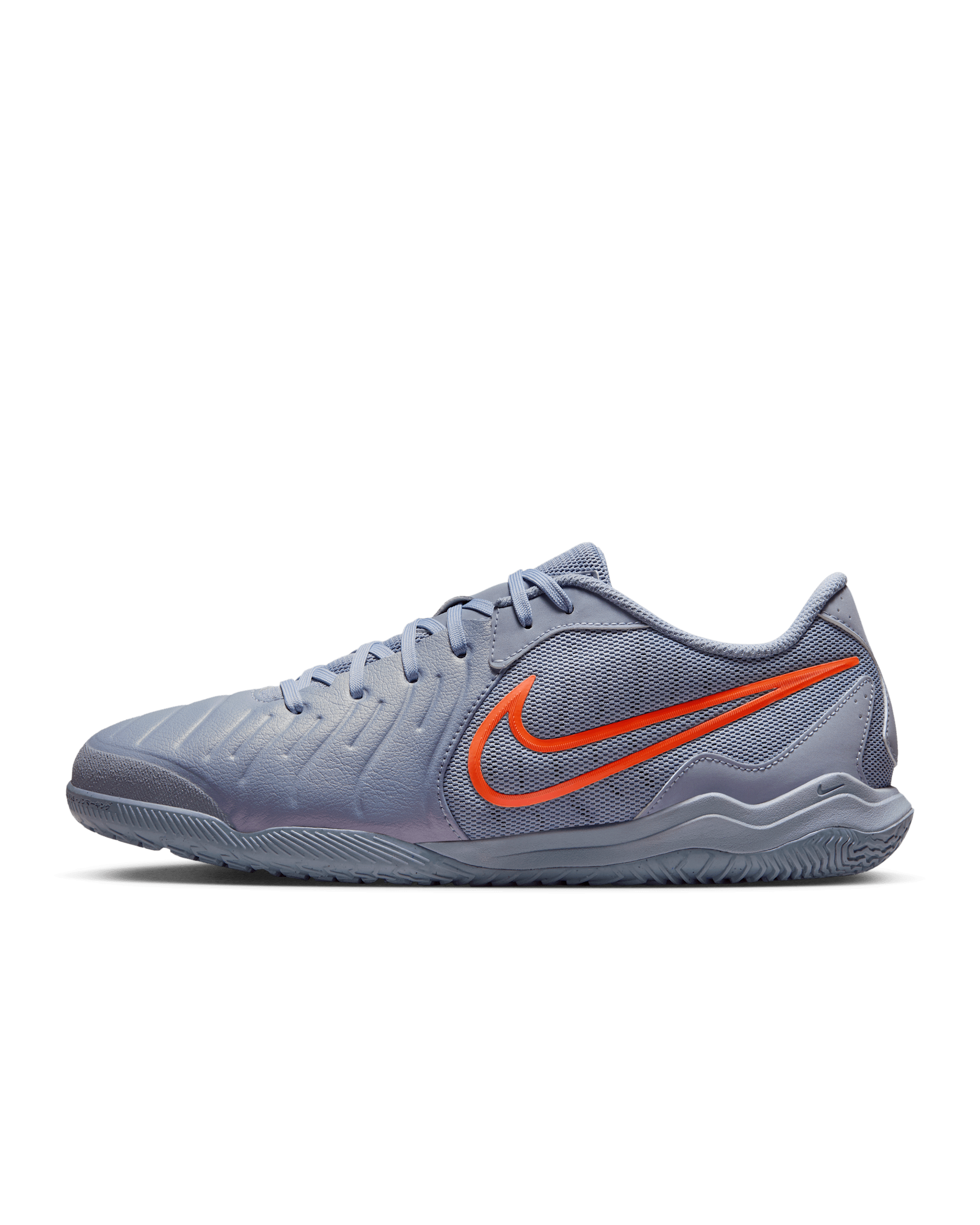 Nike Tiempo Legend 10 Academy Indoor Court Low-Top Football Shoes - Blue Eclipse/Black