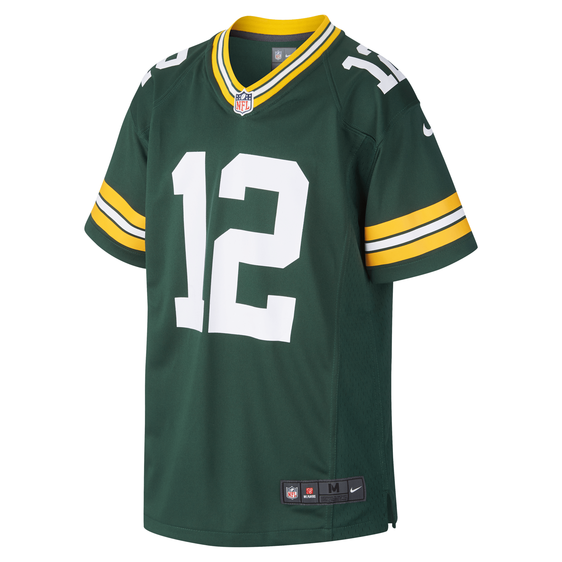 NFL Green Bay Packers Game Jersey (Aaron Rodgers) Older Kids' American Football Jersey - Fir