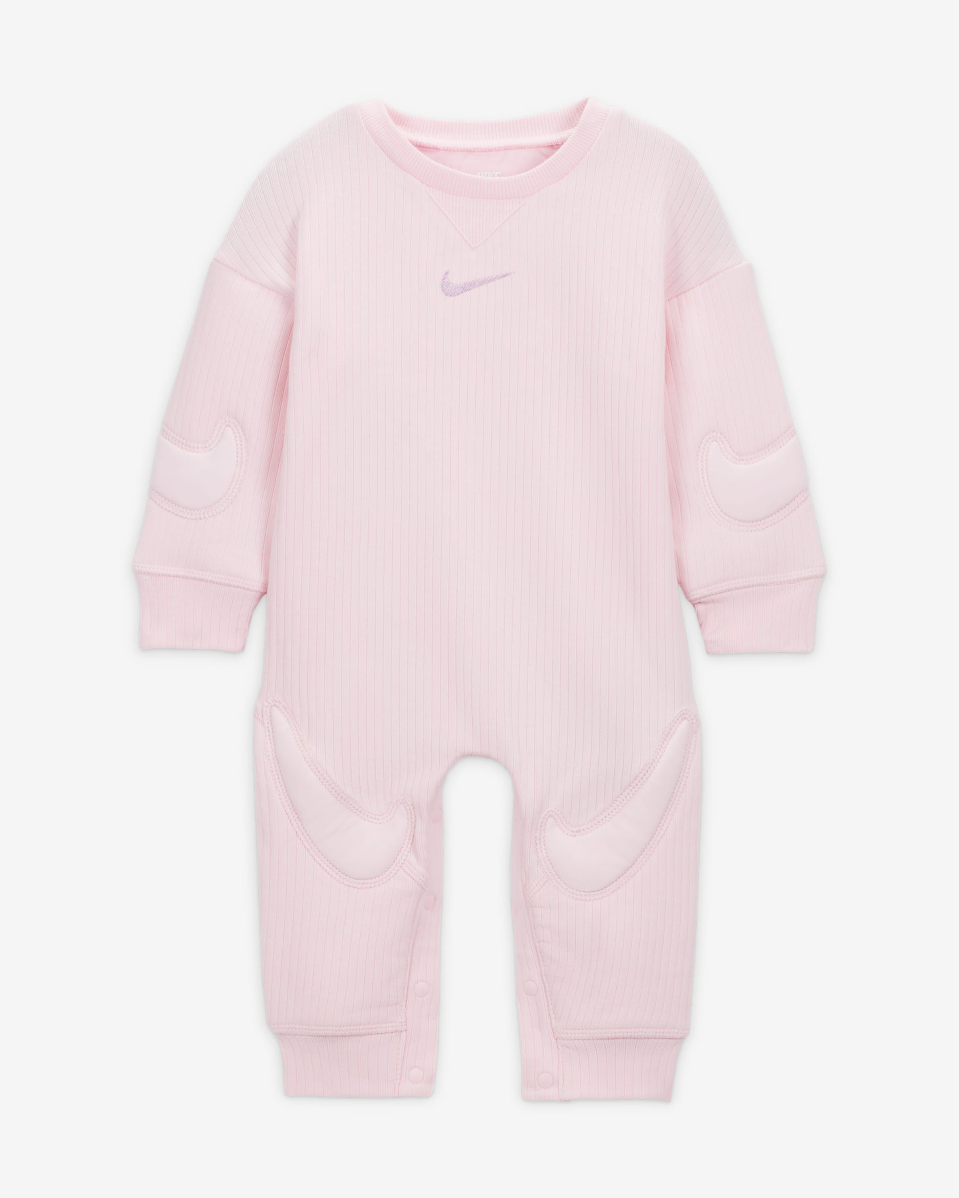 Nike 'Ready, Set' Baby Overalls - Pink Foam