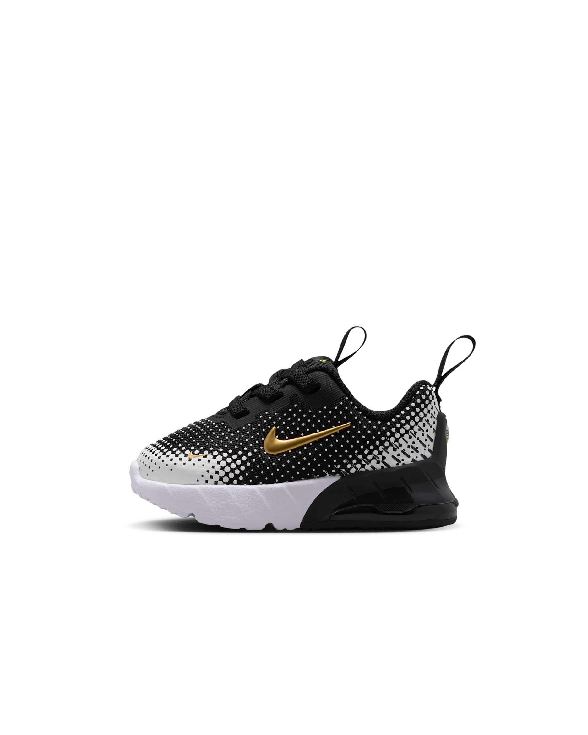 Nike Air Max Phoenix Baby/Toddler Shoes - Black/White/Metallic Gold