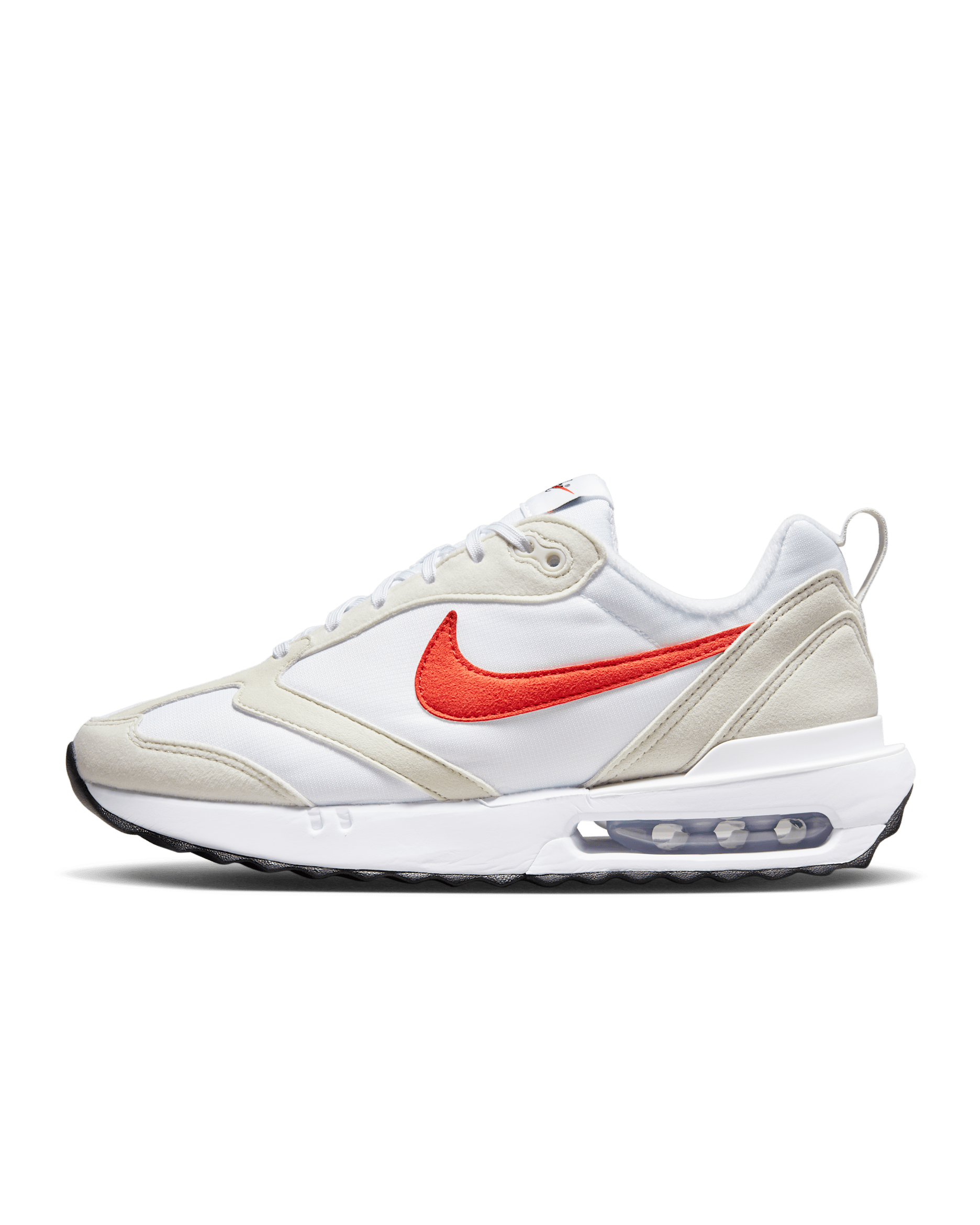 Nike Air Max Dawn Women's Shoes - White/Light Bone/Black/Picante Red