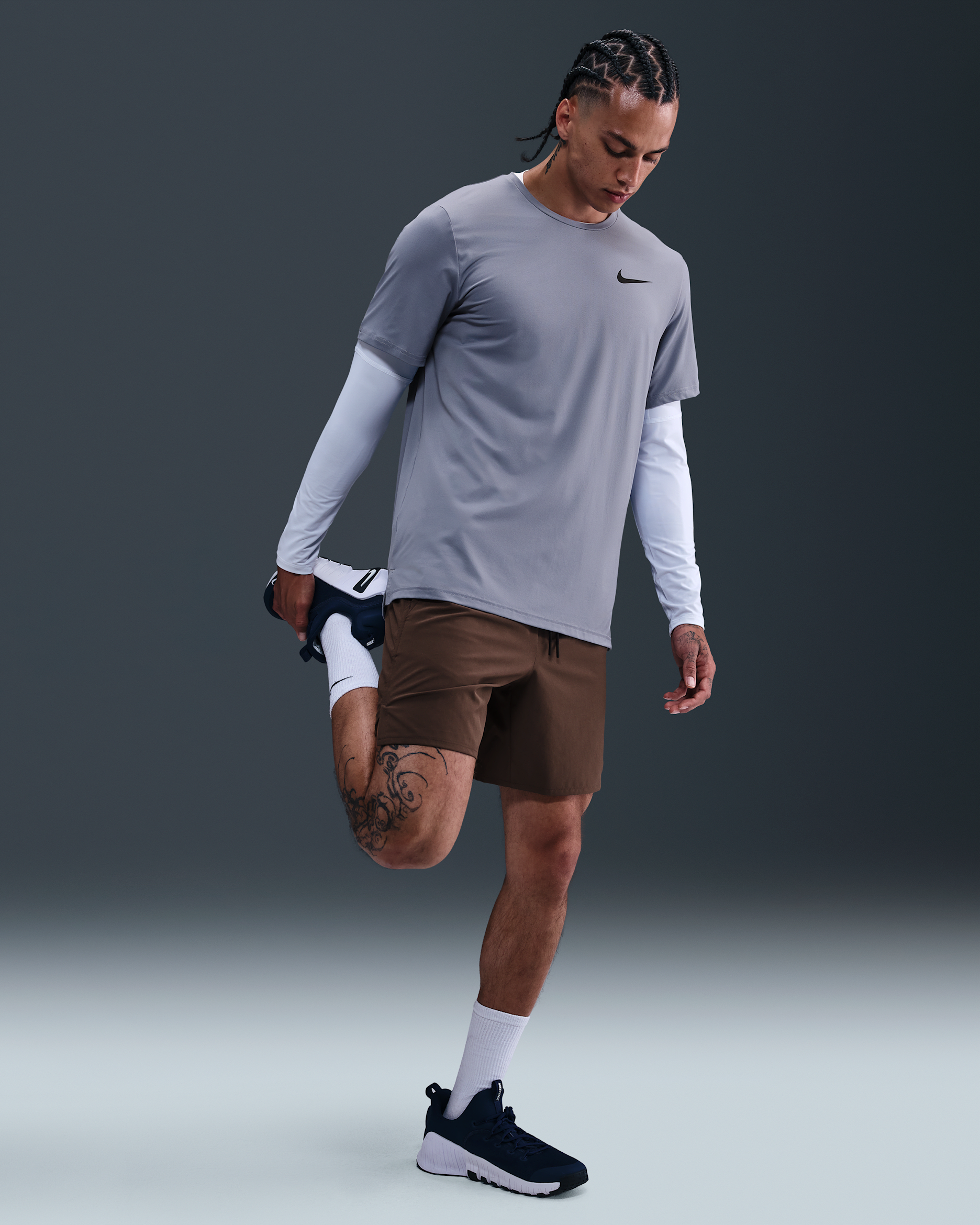 Nike Unlimited Men's Dri-FIT 7" Unlined Versatile Shorts - Baroque Brown/Black/Baroque Brown
