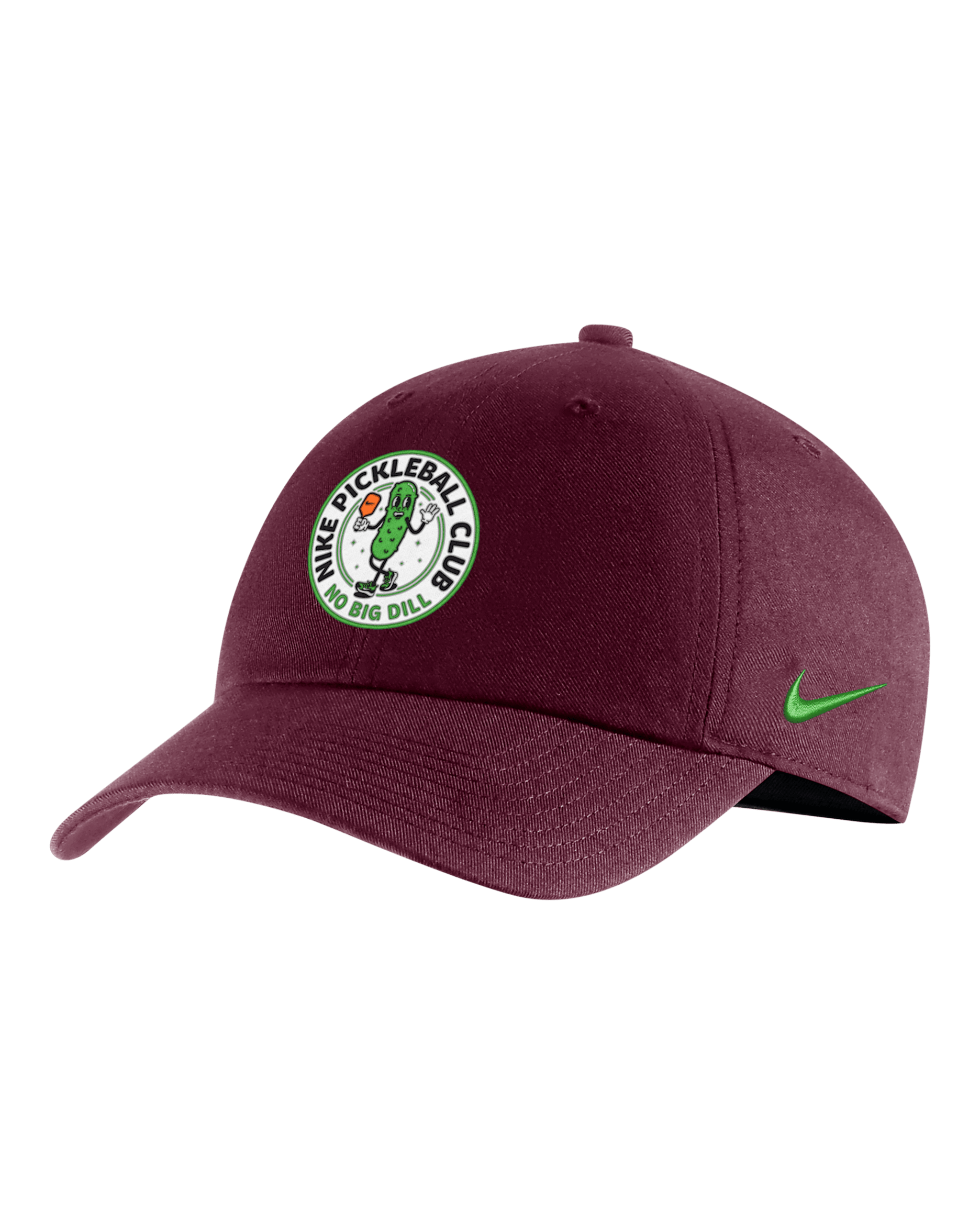 Gorra regulable Pickleball Nike Rise - Castaña intenso