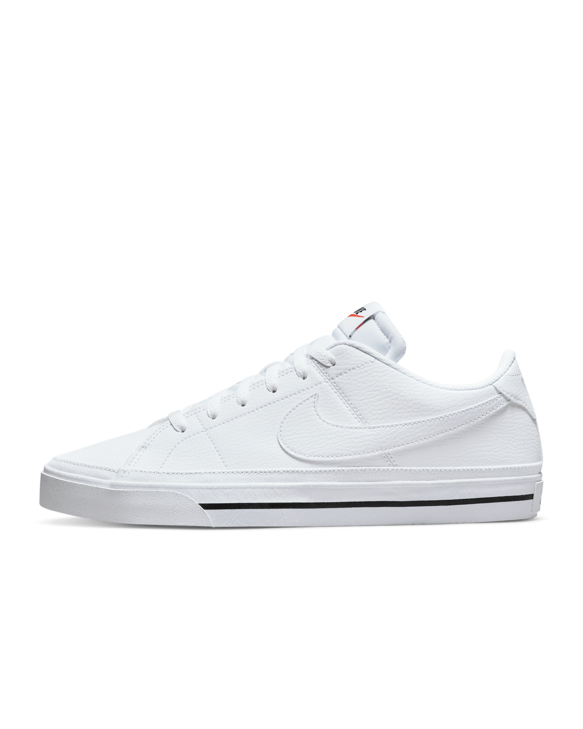 รองเท้าผู้ชาย Nike Court Legacy - ขาว/ดำ/ขาว