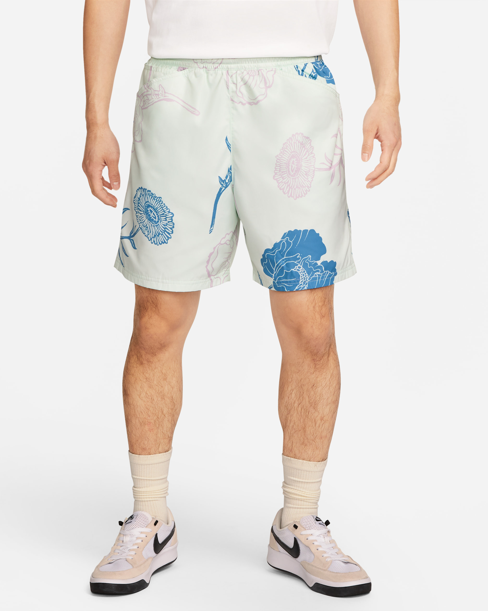 Nike SB Skate Water Shorts - Barely Green