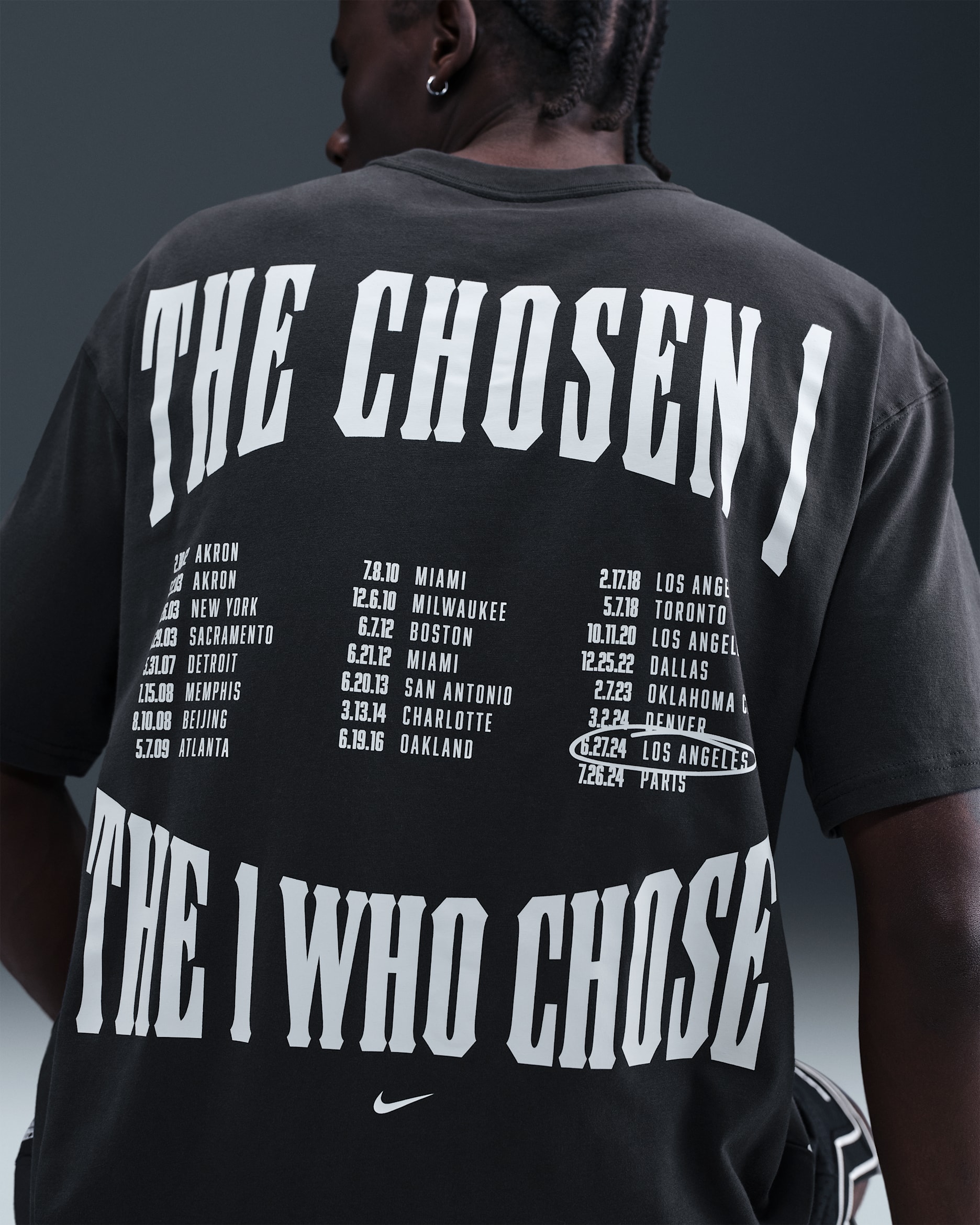 LeBron 'Chosen One' Men's Max90 Basketball T-Shirt