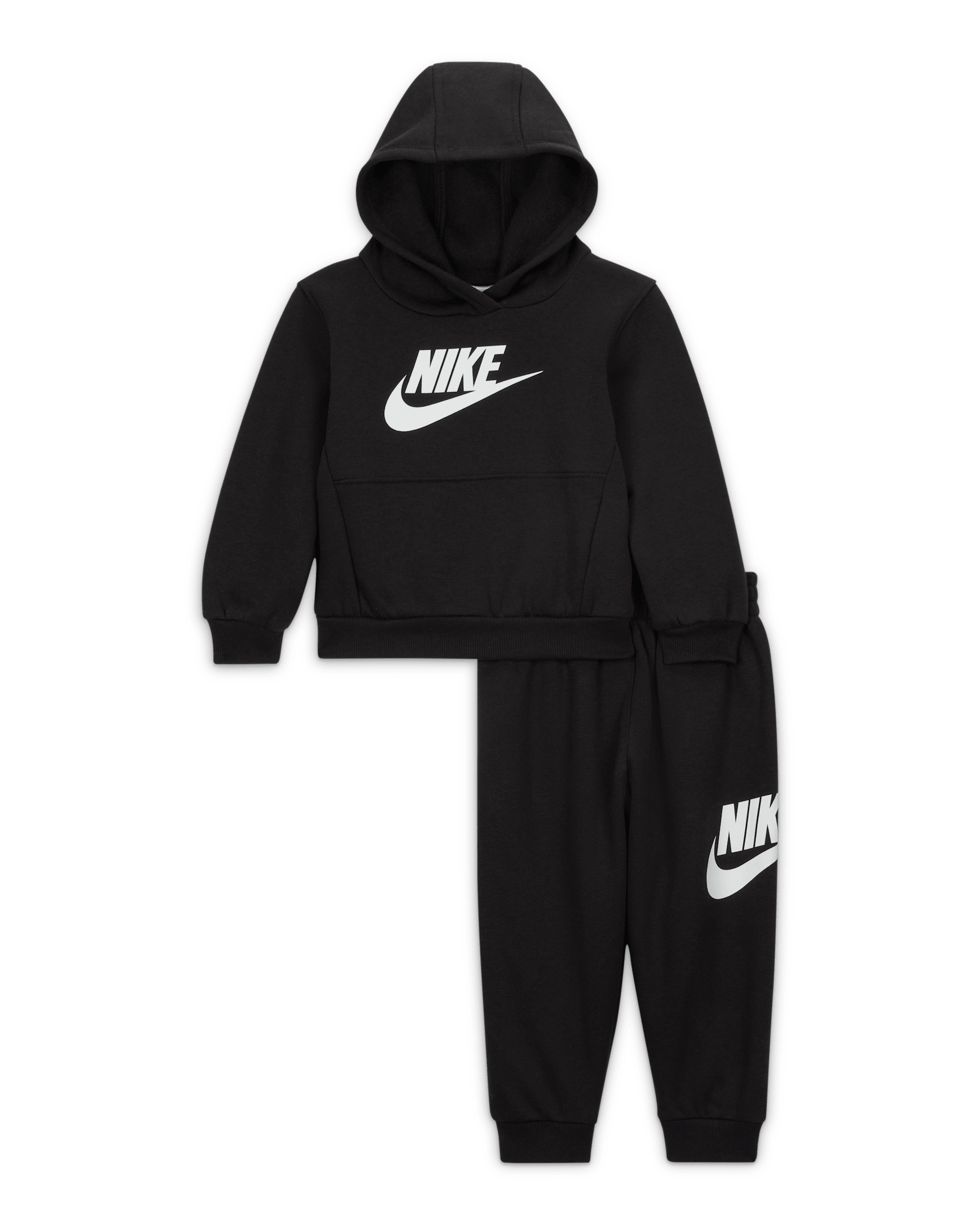 Nike Sportswear Club Fleece Baby (12-24M) Hoodie Set - Black