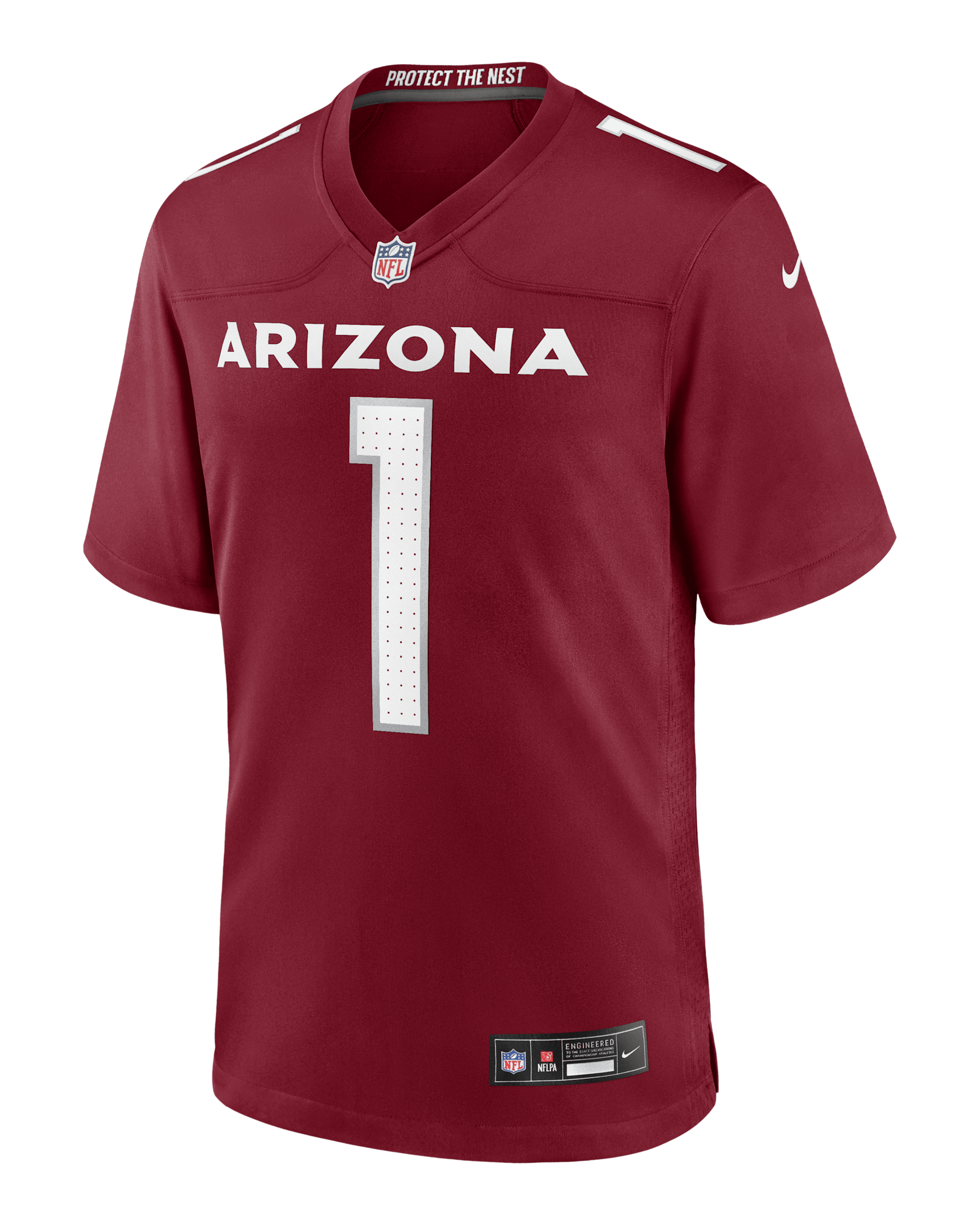 Paris Johnson Jr. Arizona Cardinals Men's Nike NFL Game Football Jersey - Tough Red