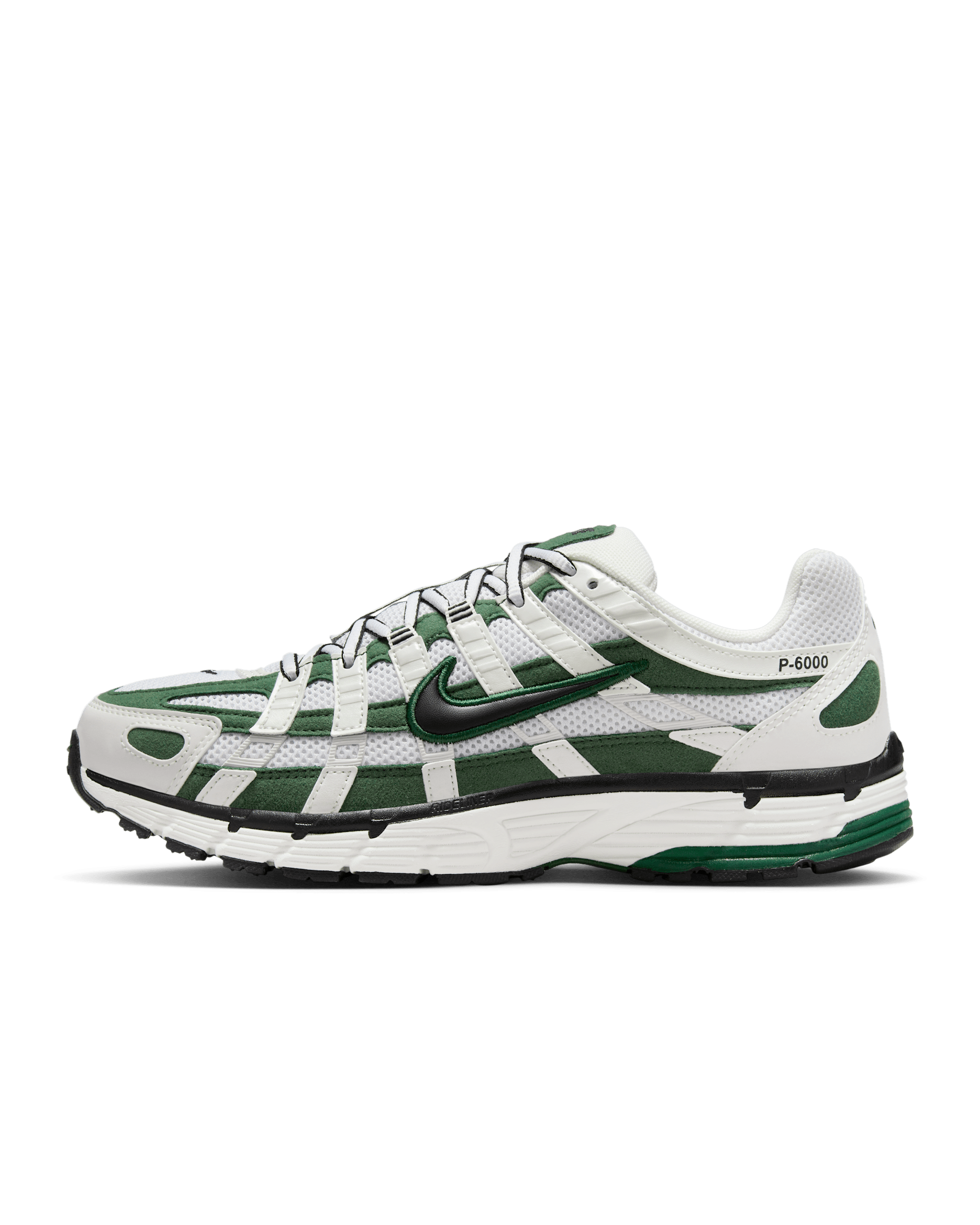 Nike P-6000 Shoes - Summit White/Black/Metallic Summit White/Fir
